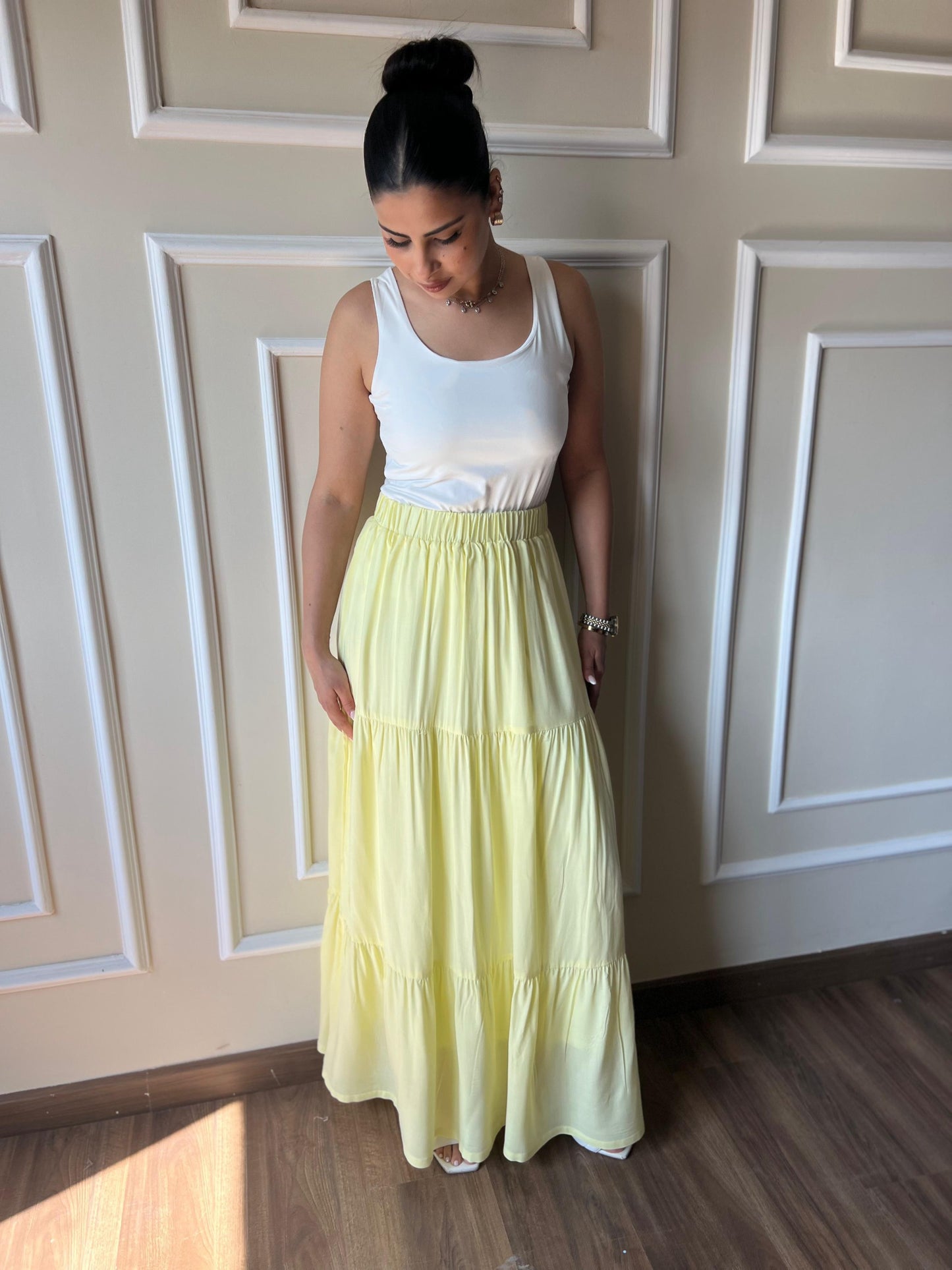 Maxi Skirt | Yellow
