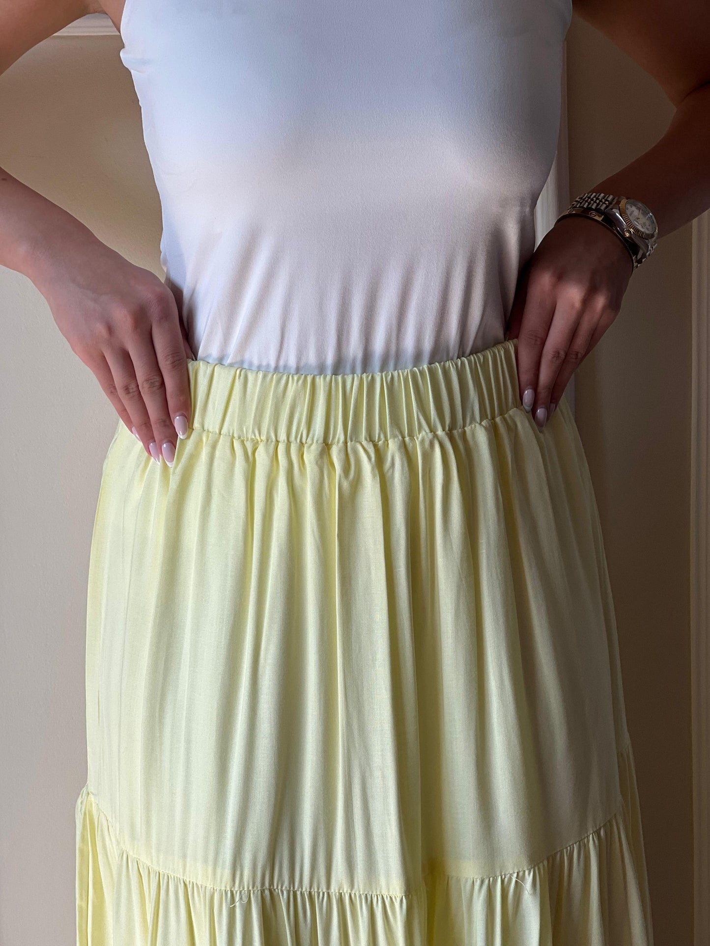 Maxi Skirt | Yellow