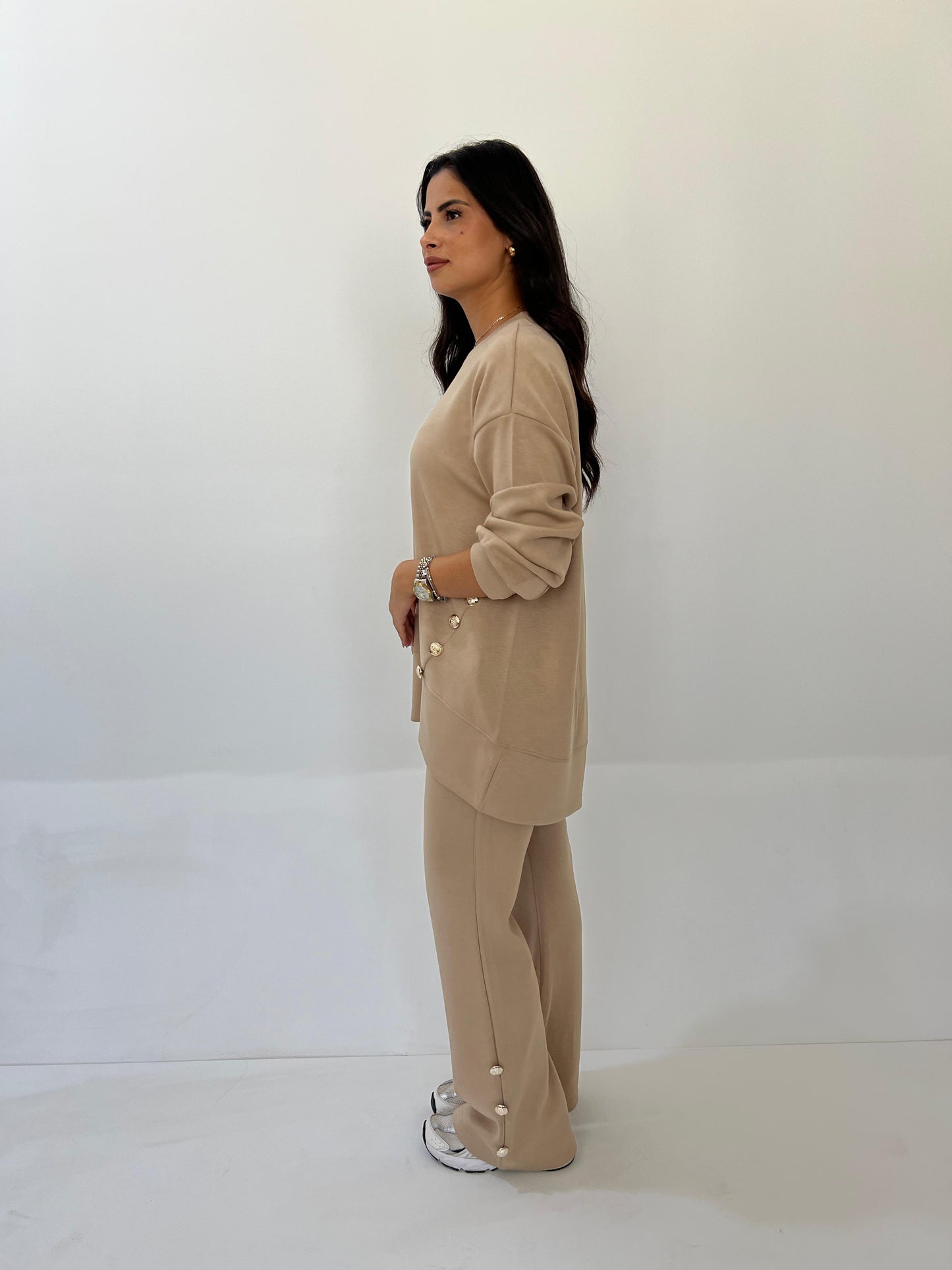 Modal Buttons Set In Beige