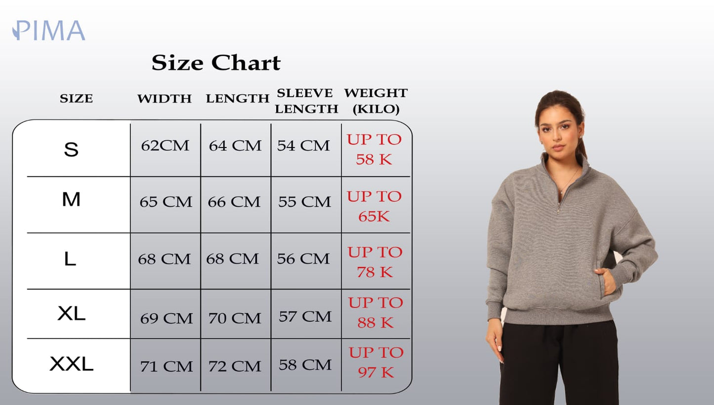 Quarter zipper | Cashmere