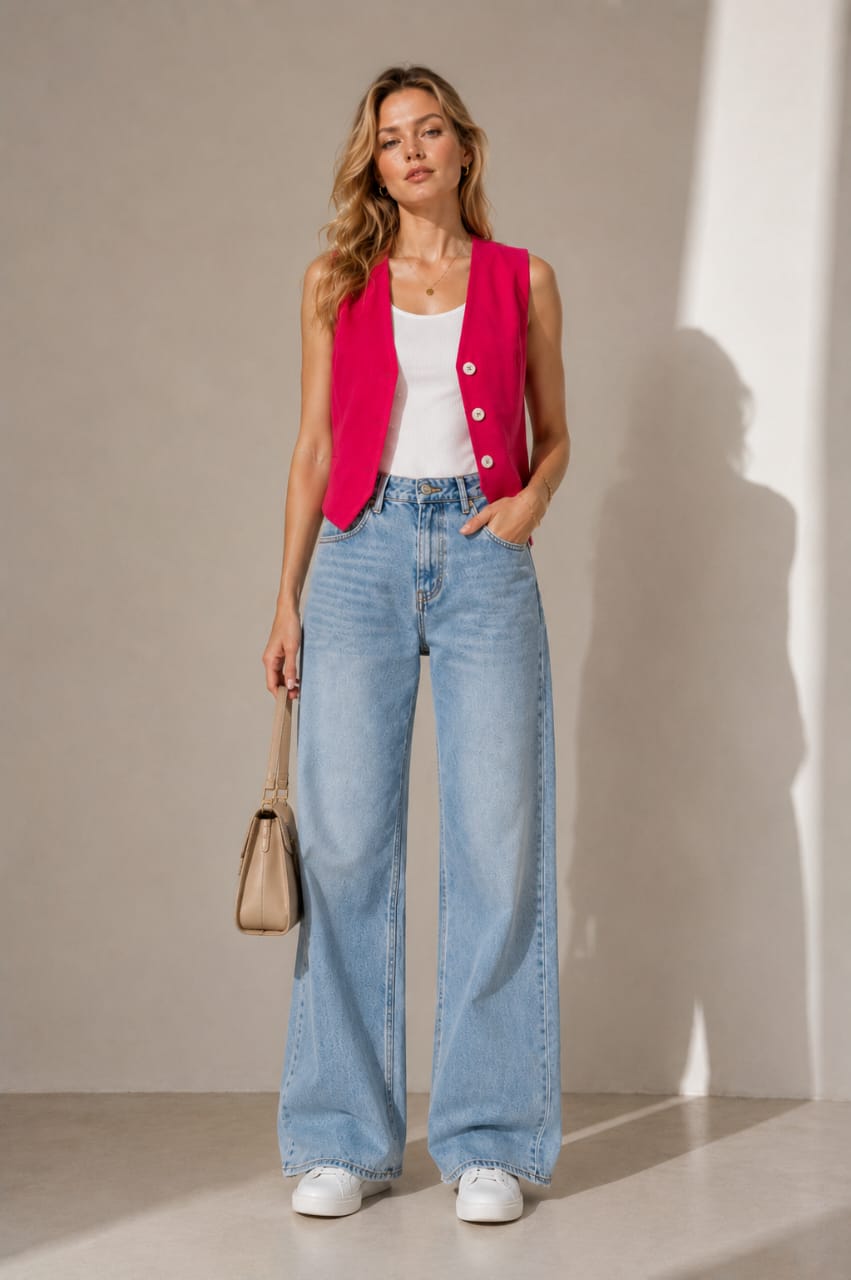 Linen Vest