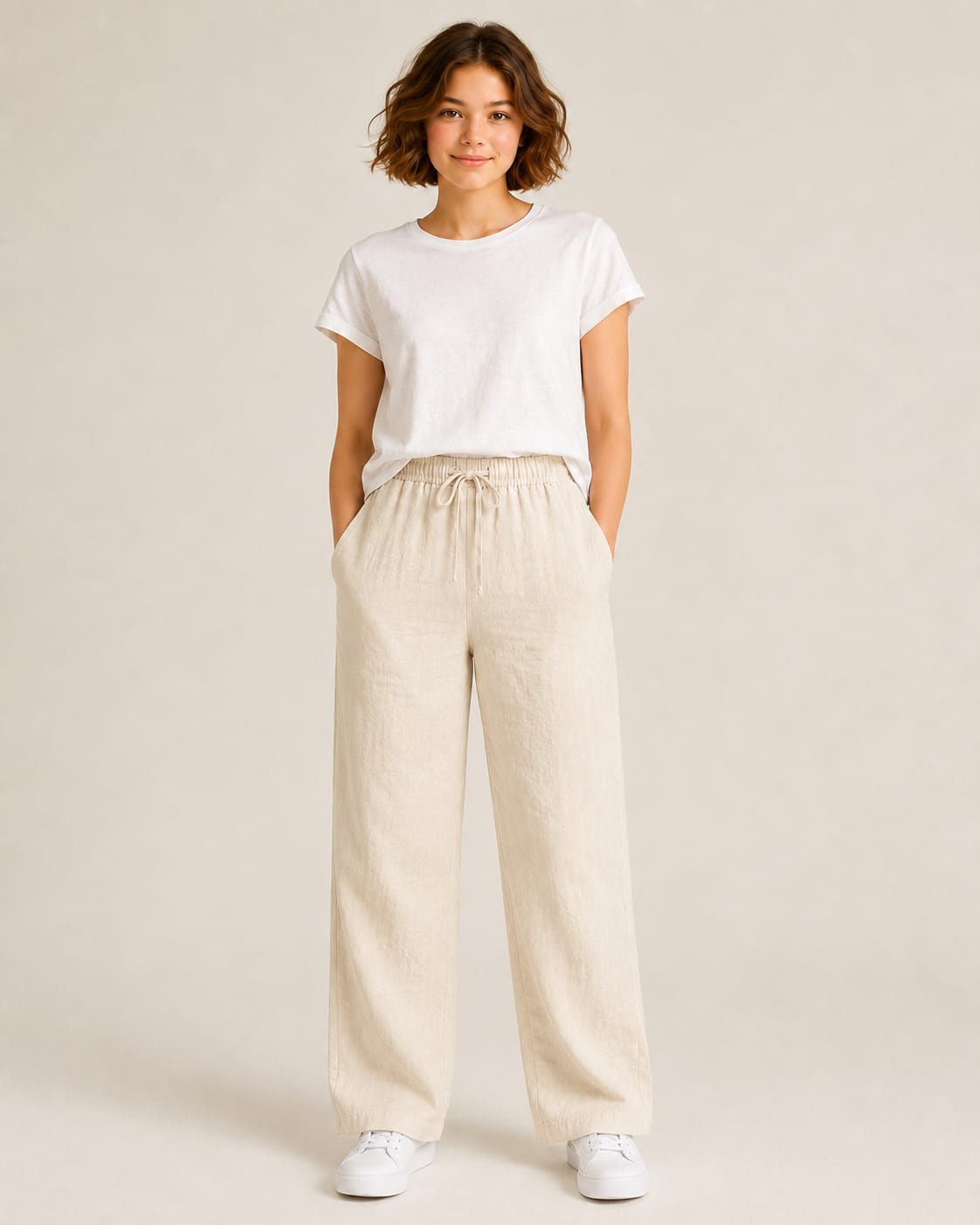 Kids Linen Trousers