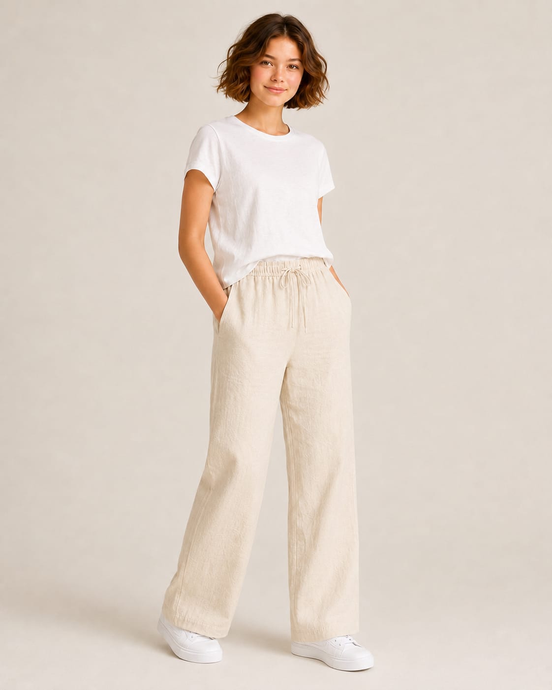Kids Linen Trousers