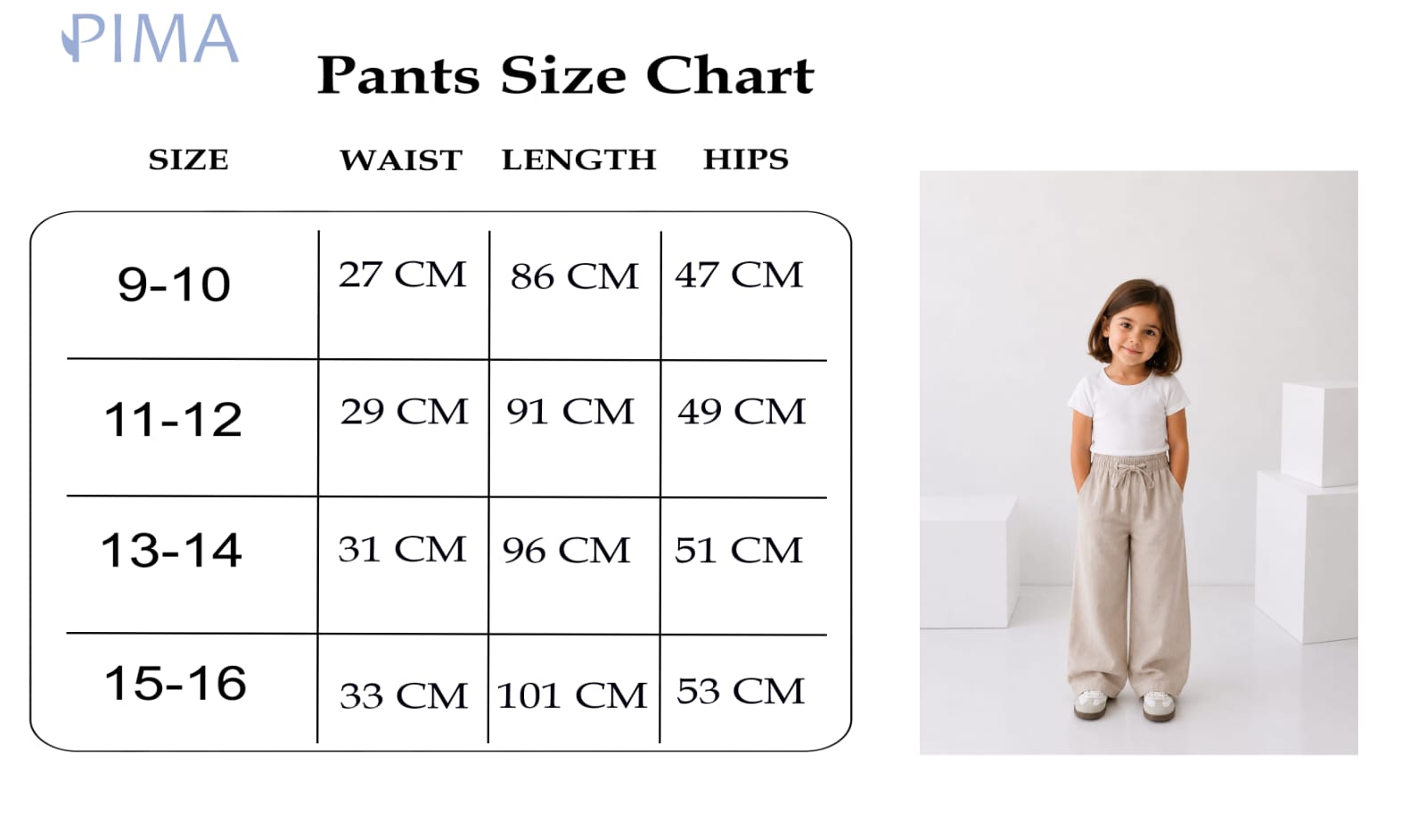 Kids Linen Trousers