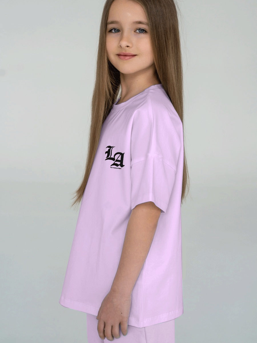 Children LA Kids Set In Purple