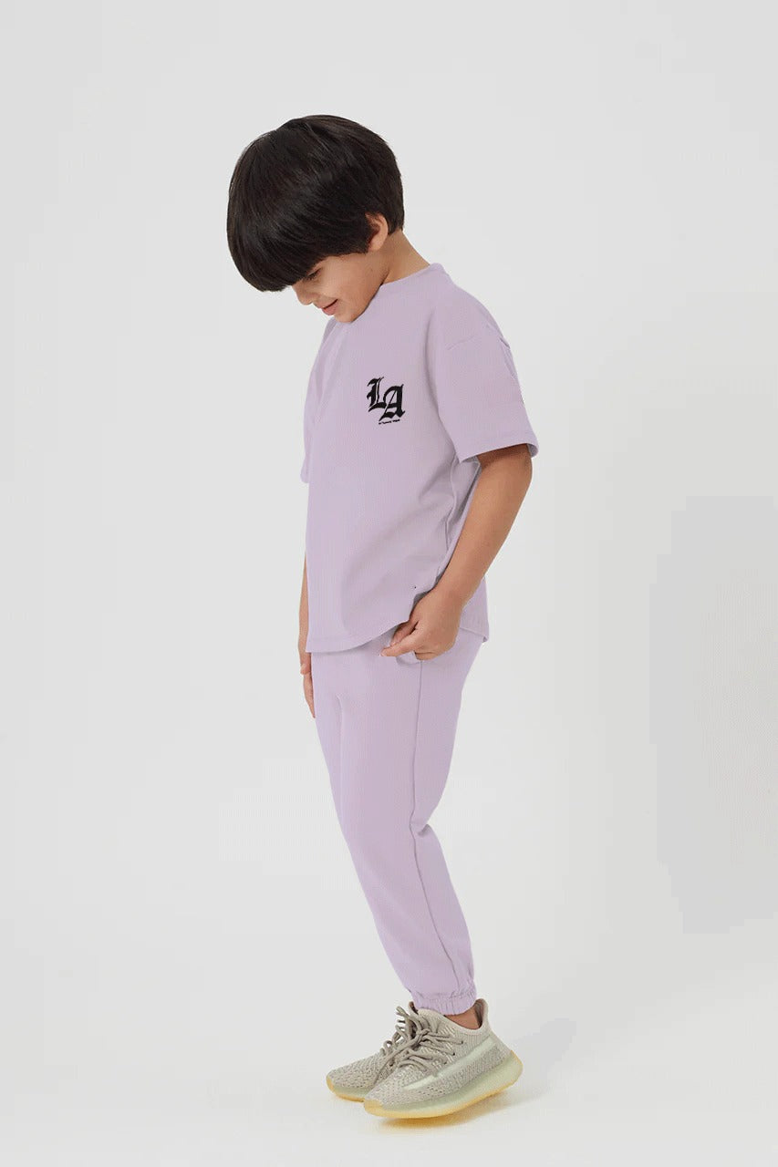 Children LA Kids Set In Purple