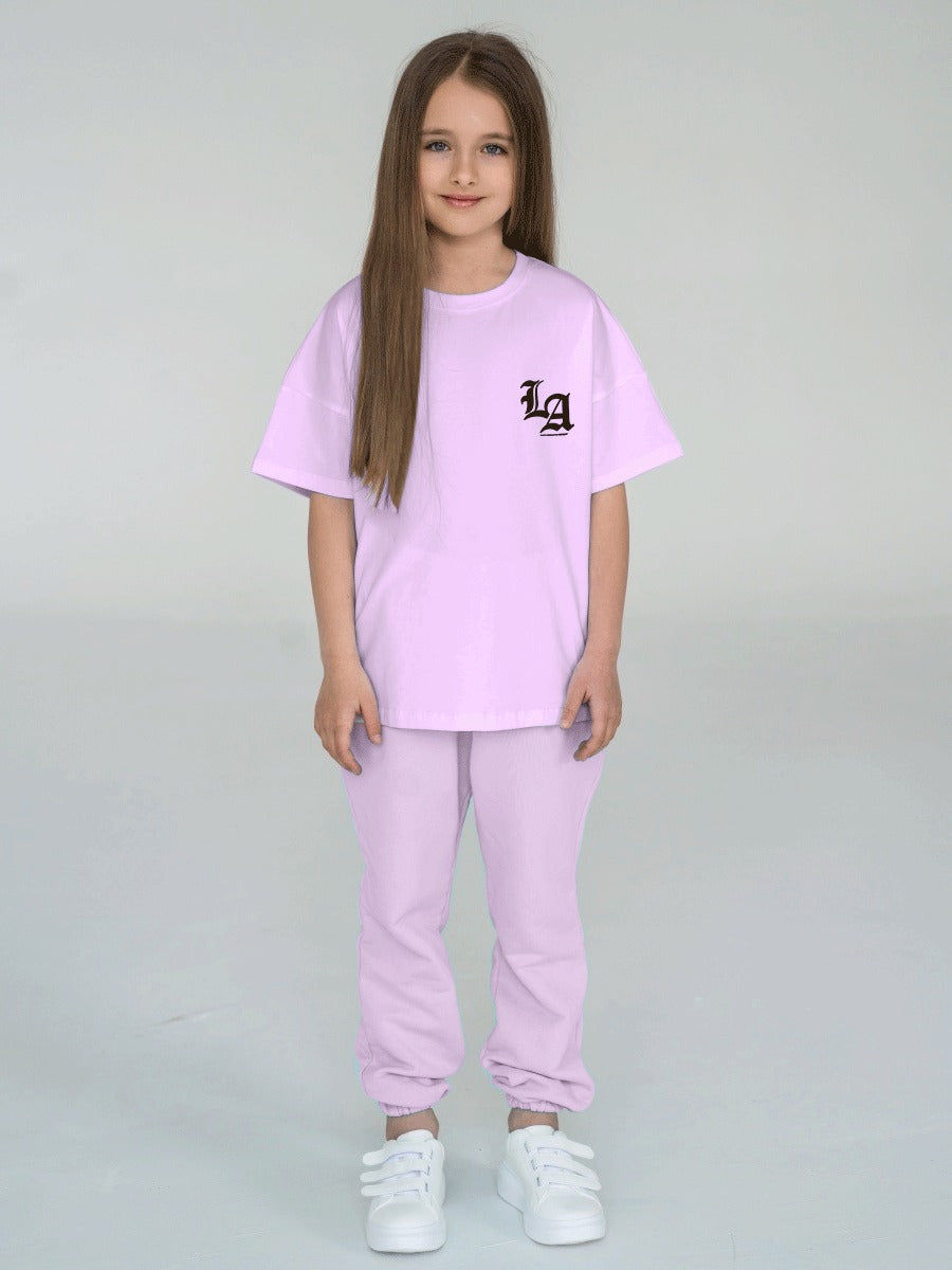 Children LA Kids Set In Purple