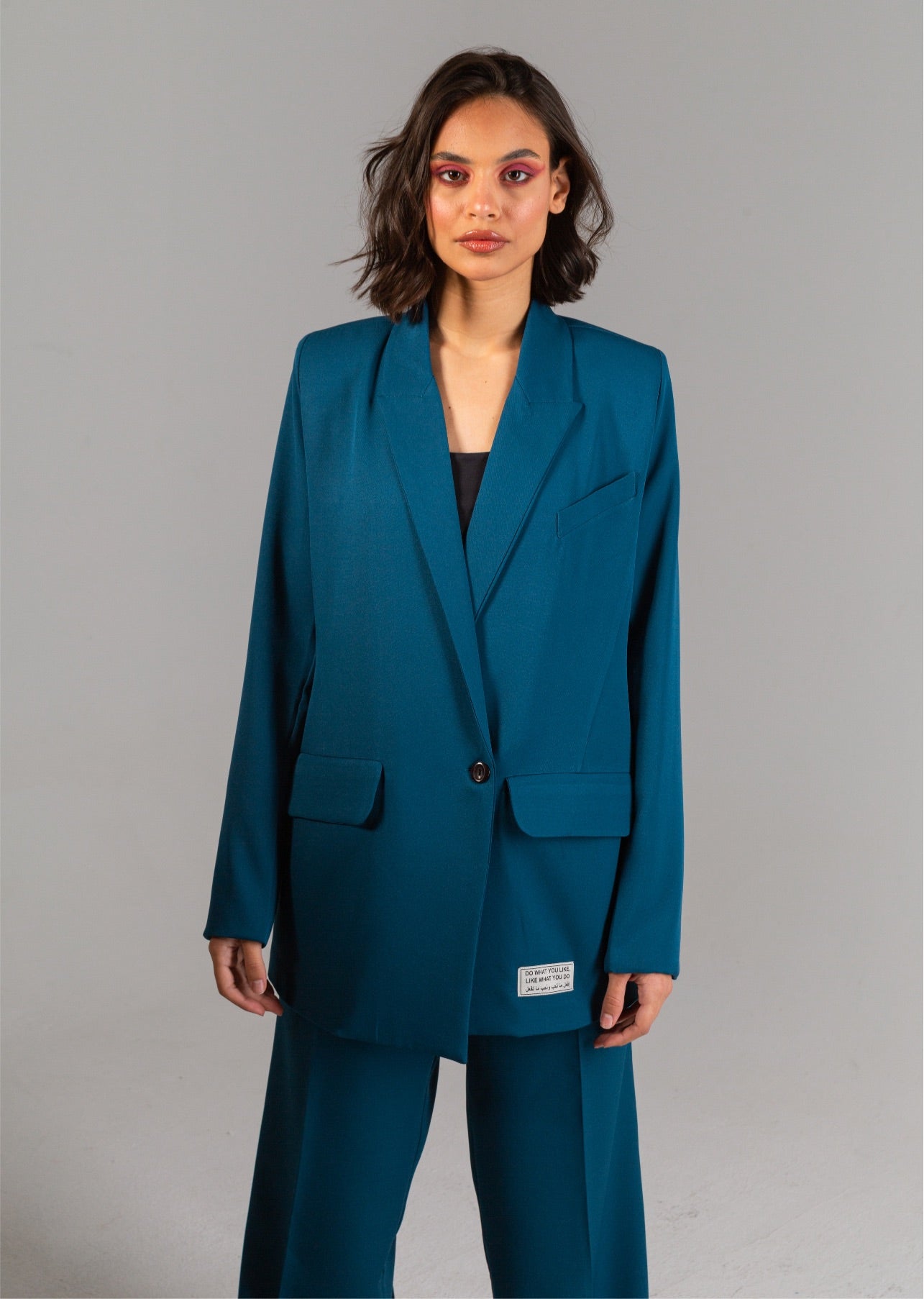 Classic Pants In Teal