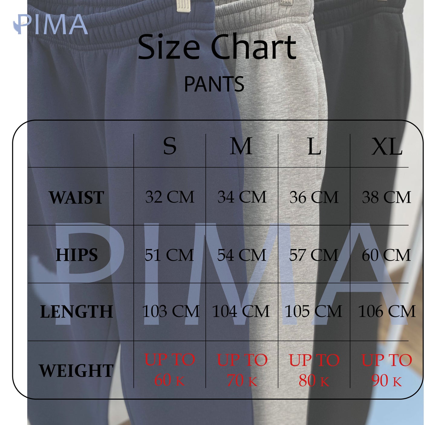 Elastic Waist Joggers In Gray