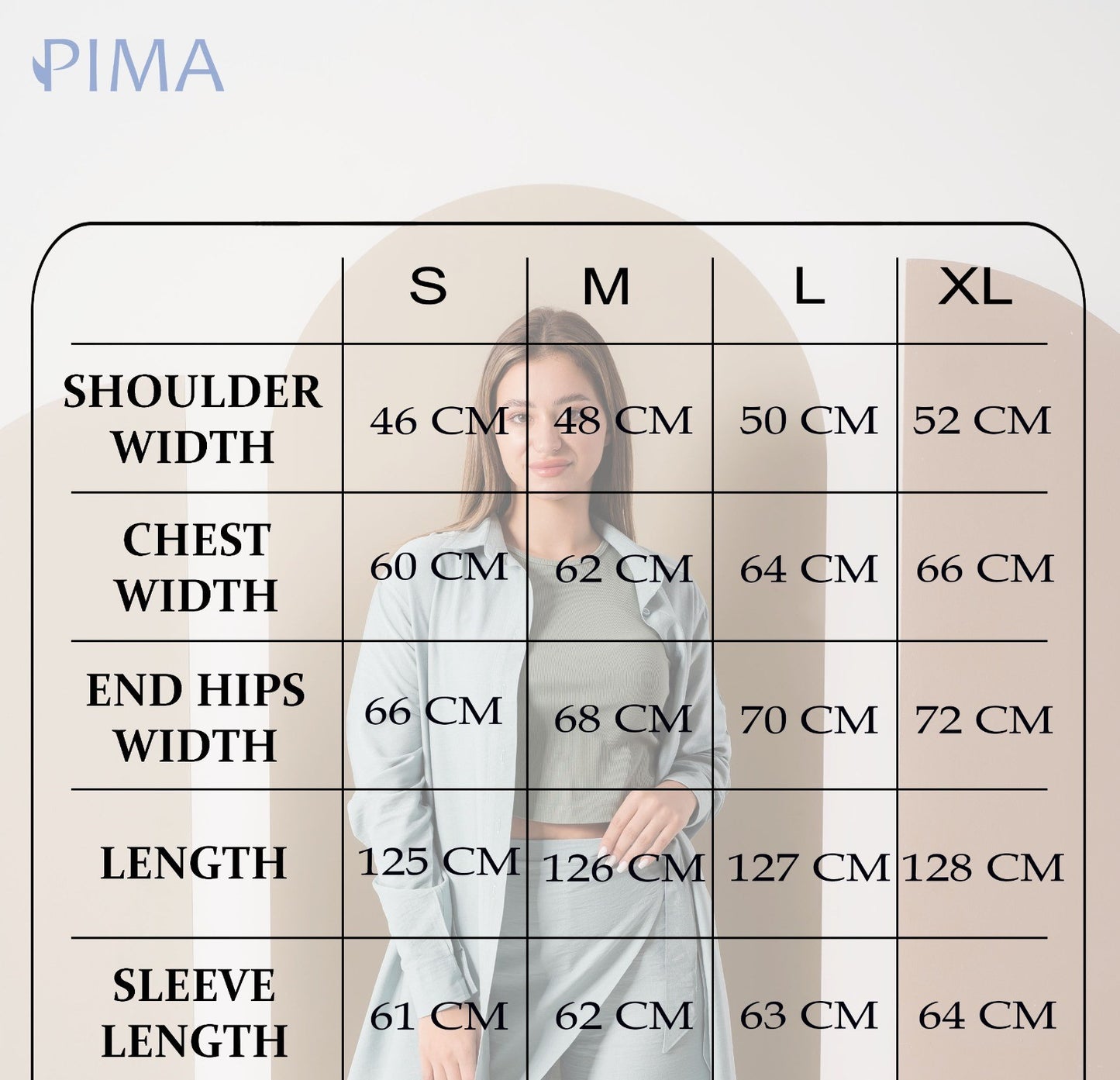 Long Linen Shirt I Mint