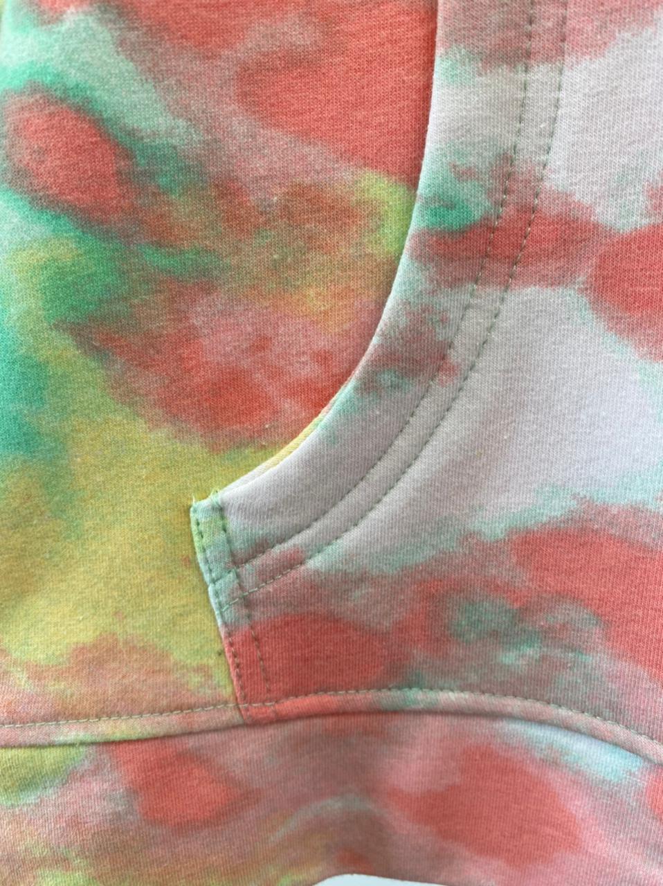 Multi Color Sweater In Orange