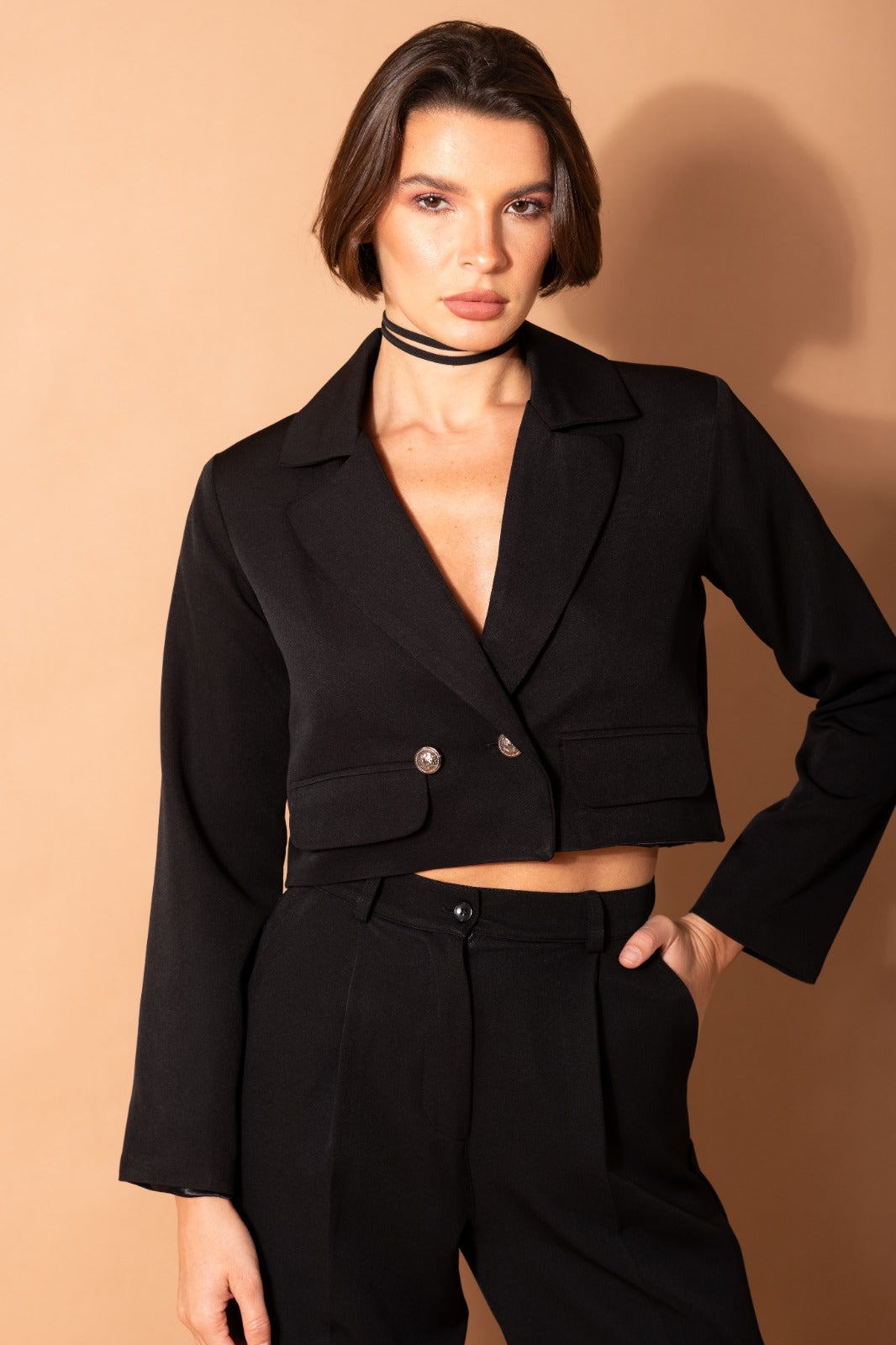 Rosaline Cropped Blazer