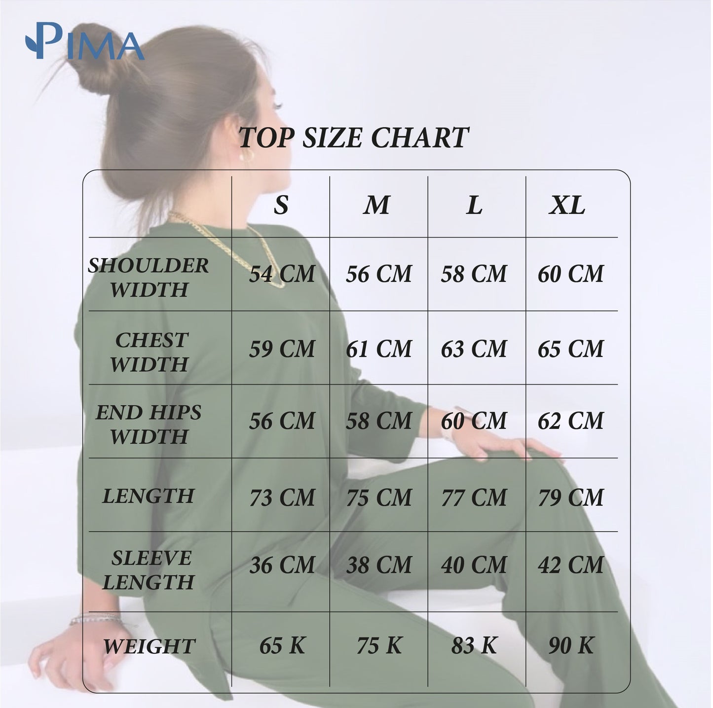 Long Sleeved Top In Cotton lycra | Olive