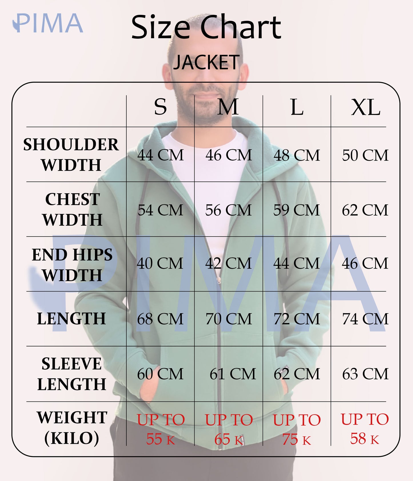 Melton Hooded Jacket