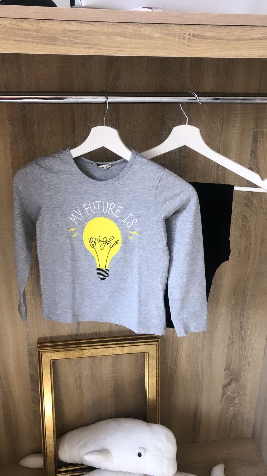 A- Printed Boys Pajama Set | Grey