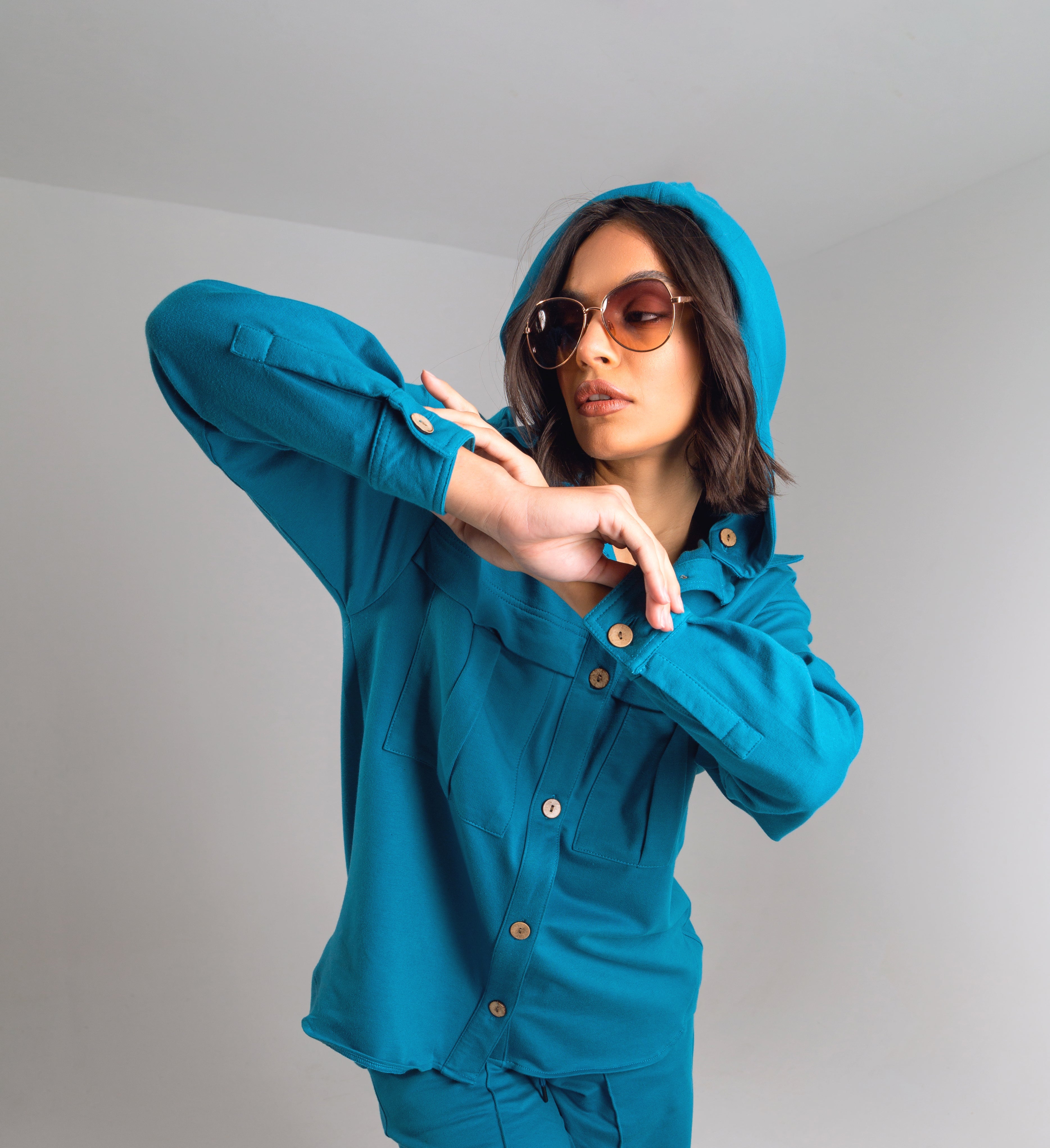 Button Up Co-ord Jacket