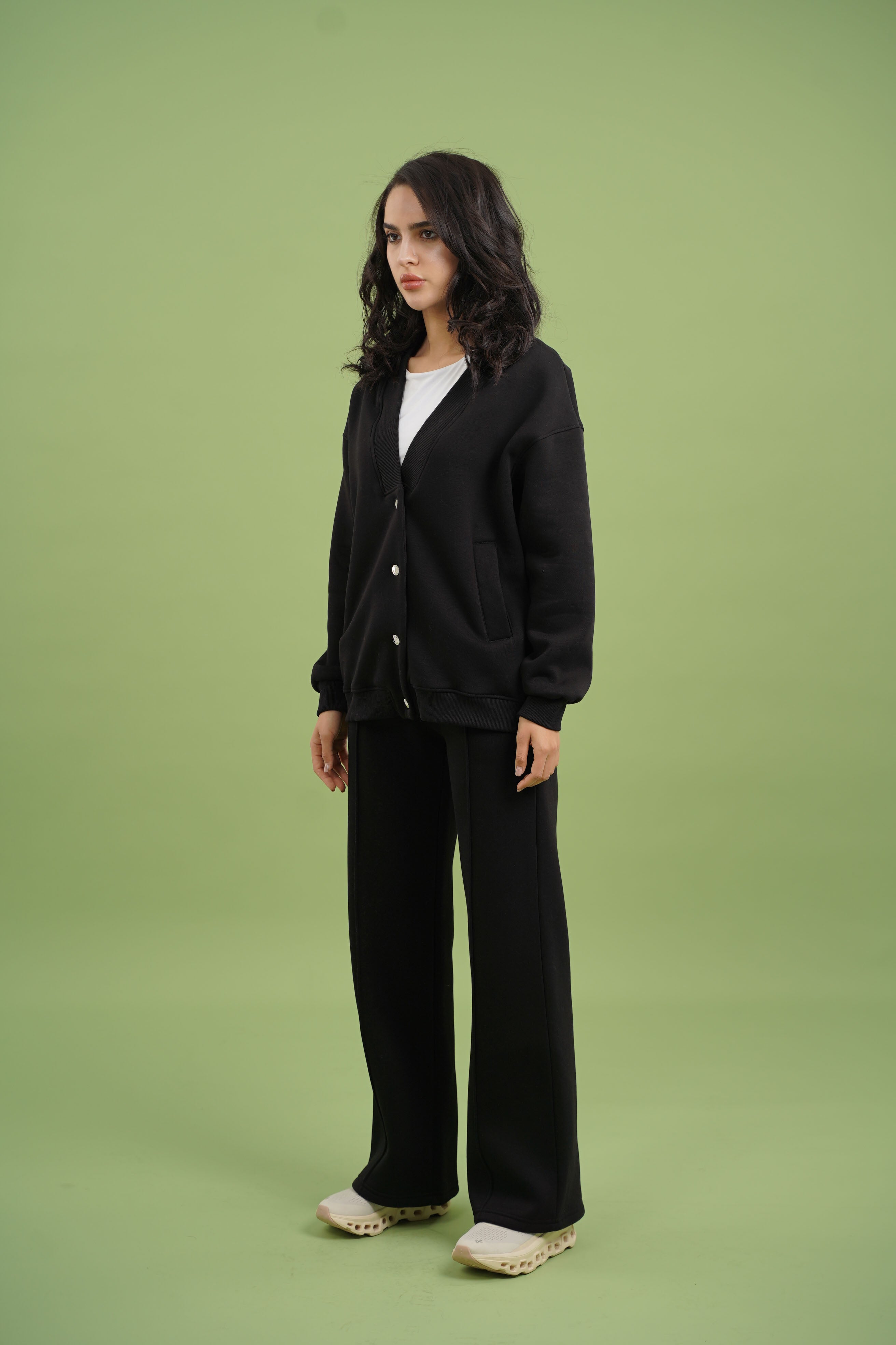 Dropped Shoulder Button Set