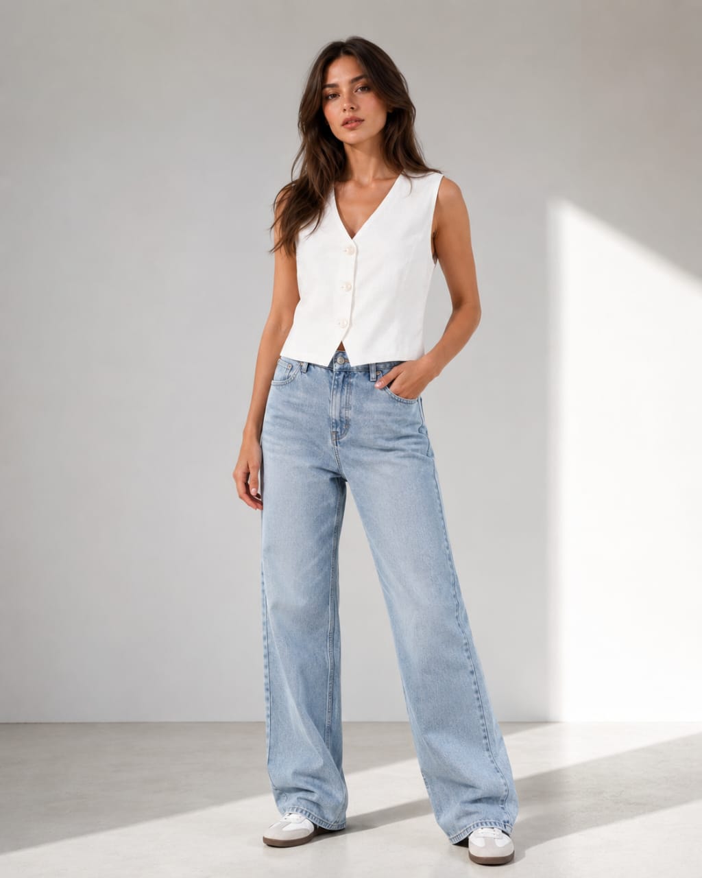 Linen Vest