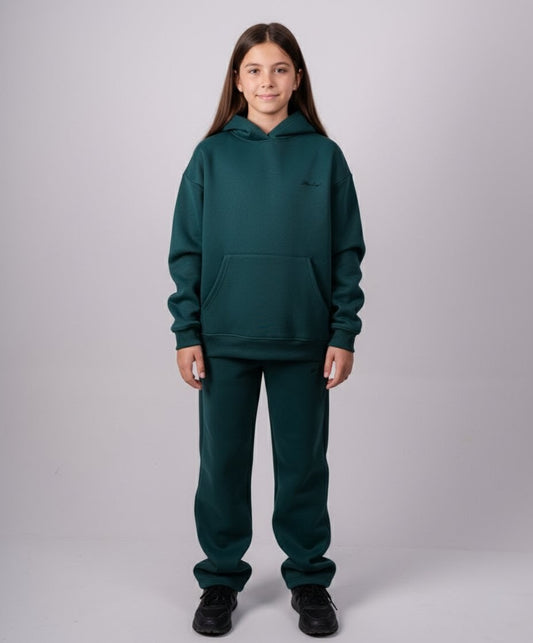 Kids Fleece Set | Teal