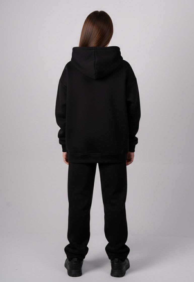 Kids Fleece Set | Black