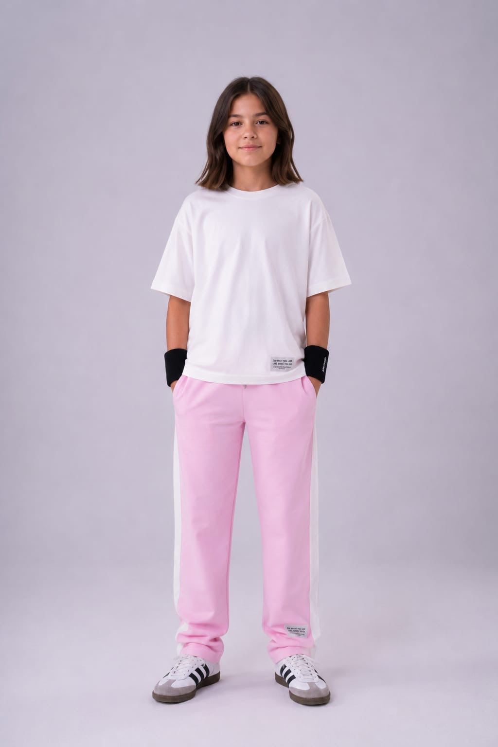 Slogan Pants Set
