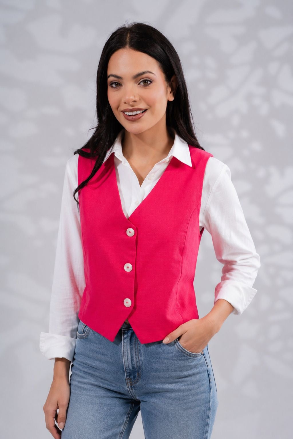 Linen Vest