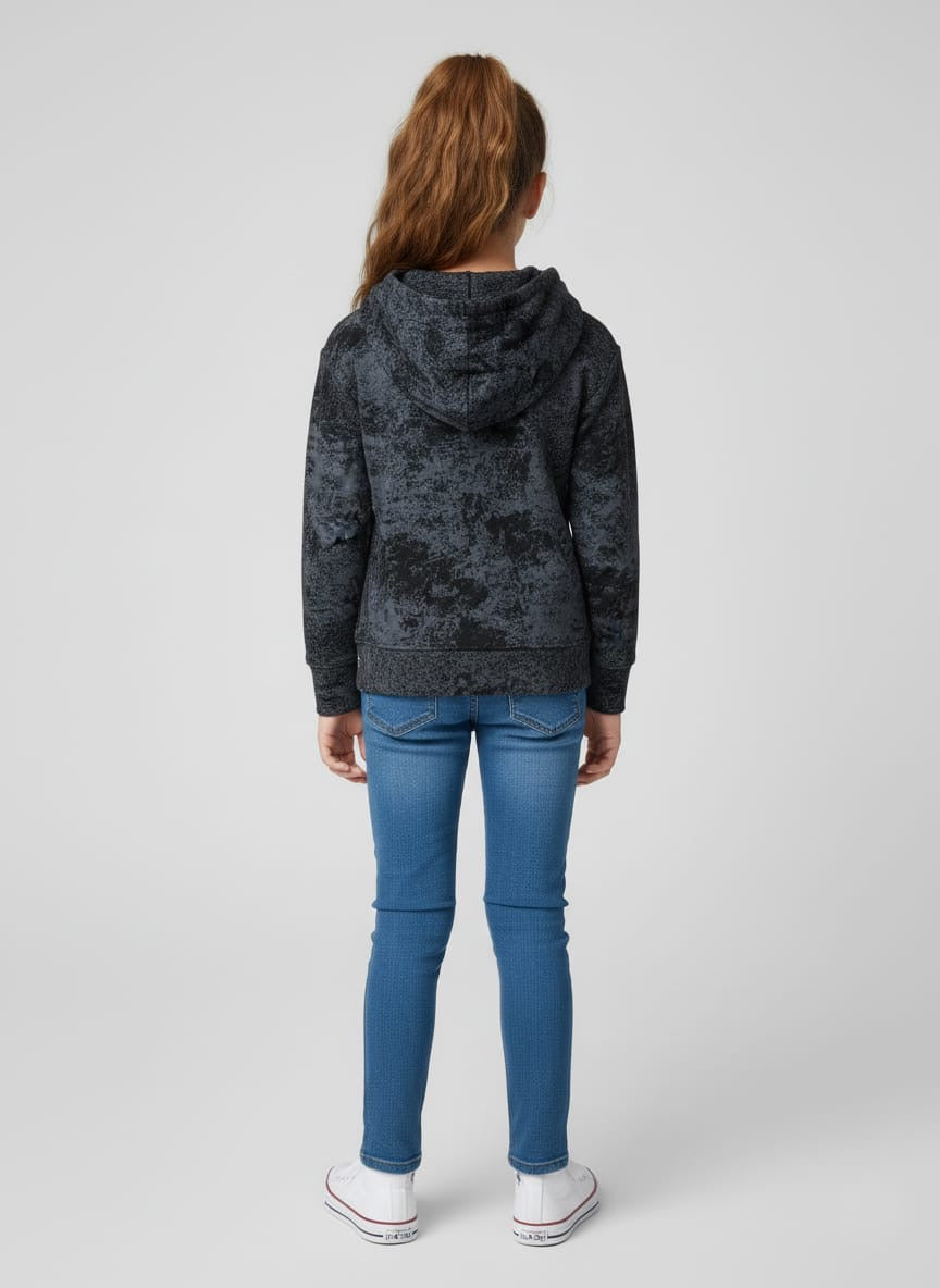 Ash hoodie | Stone Black