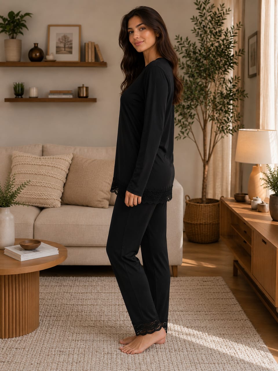 Lace pajama
