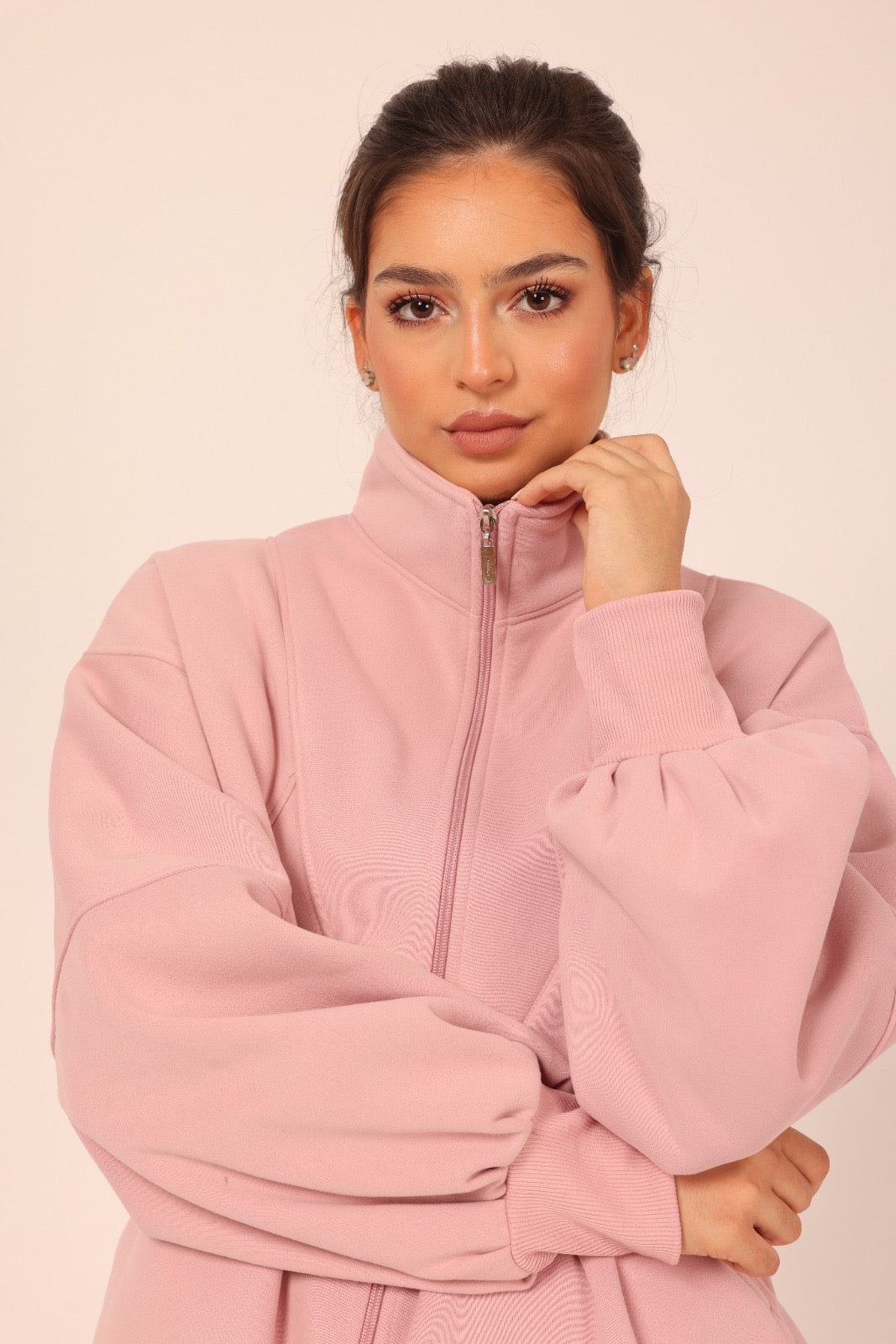 Soft Bomber Jacket Set