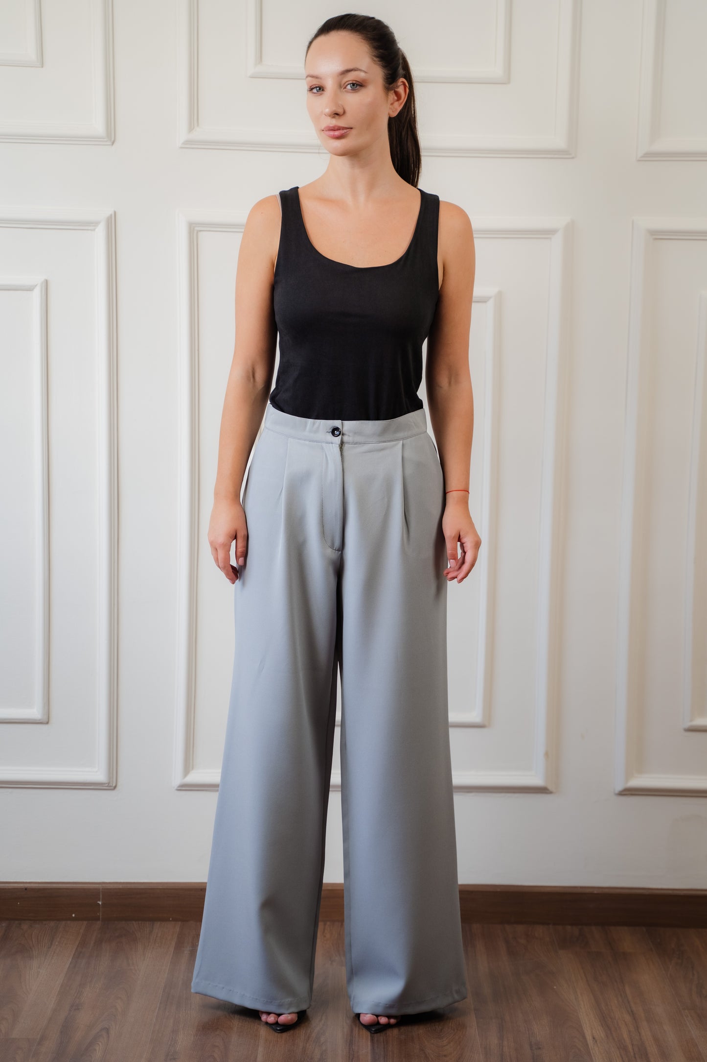 Classic Pants In Gray