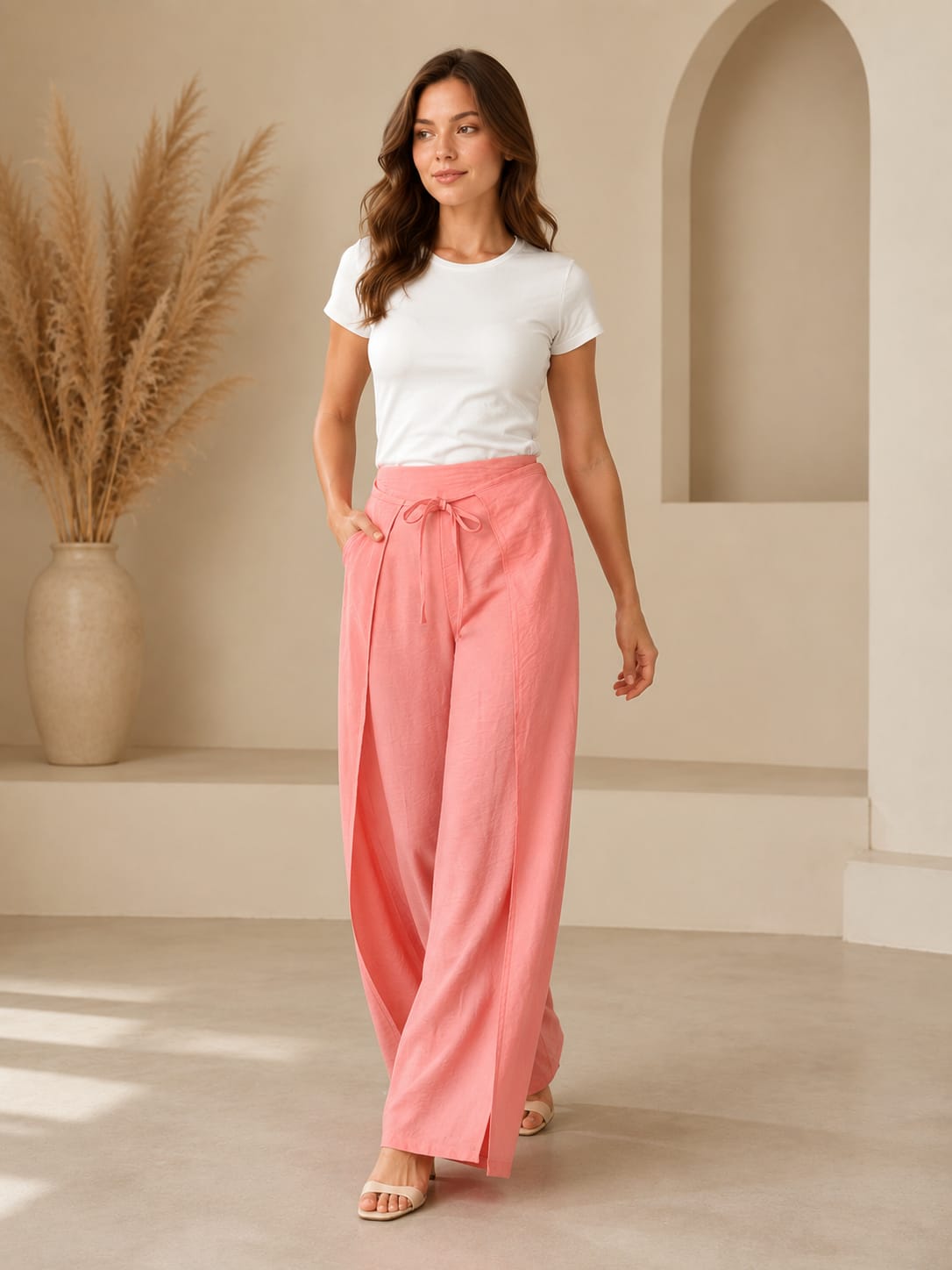 Warrped Trouser Set