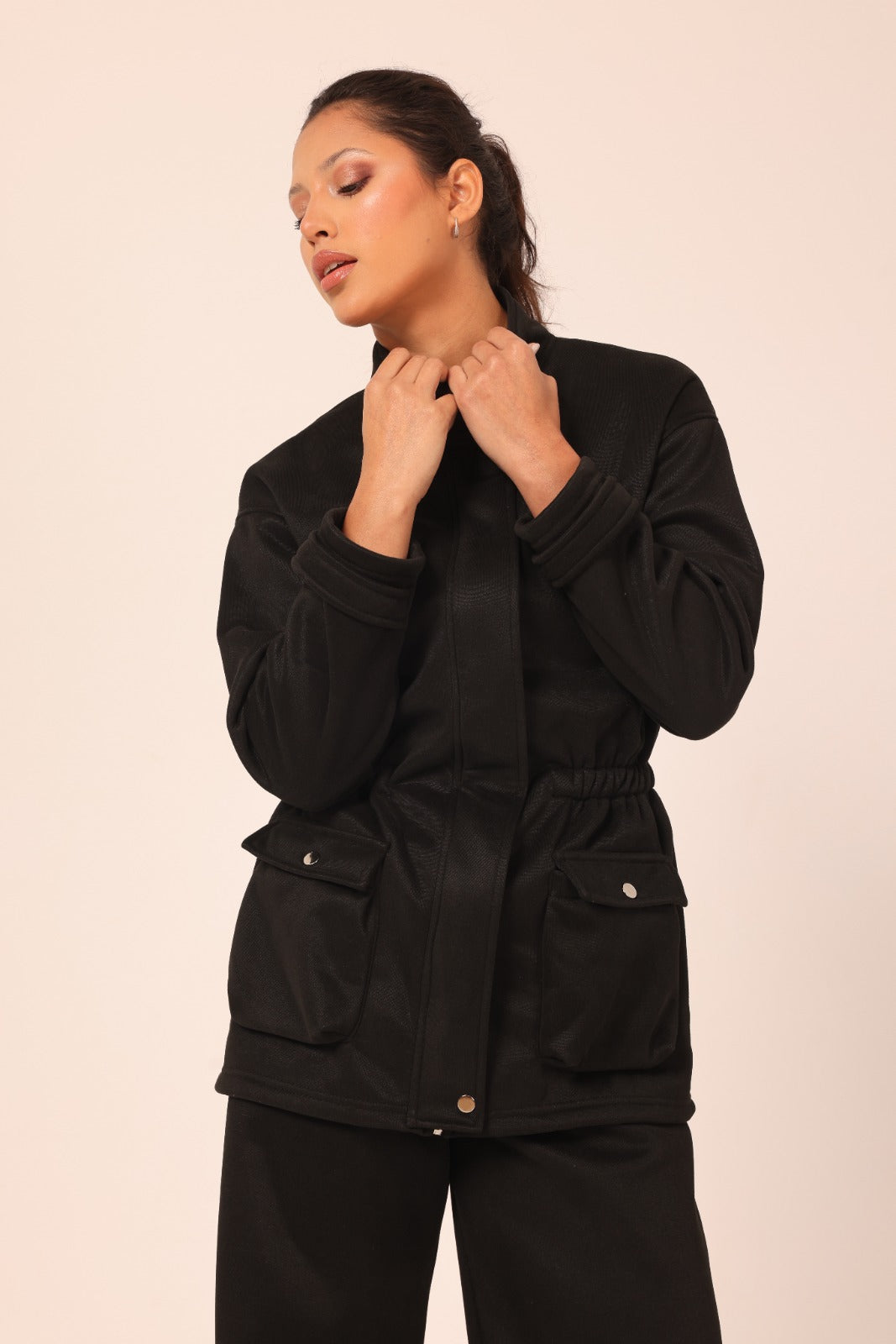 Elastic Waist Set | Black