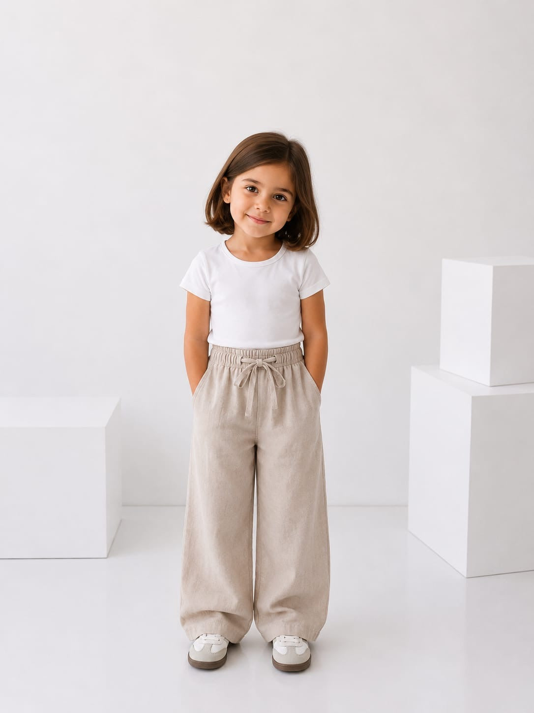 Kids Linen Trousers