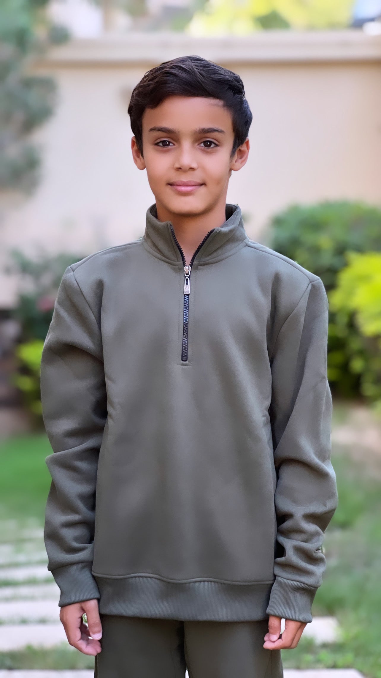 High Neck Zipper Set