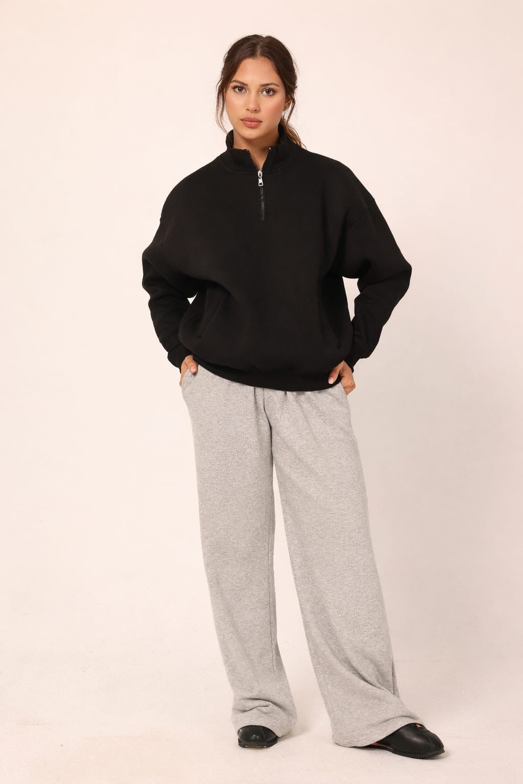 Quarter Zipper Hoodie