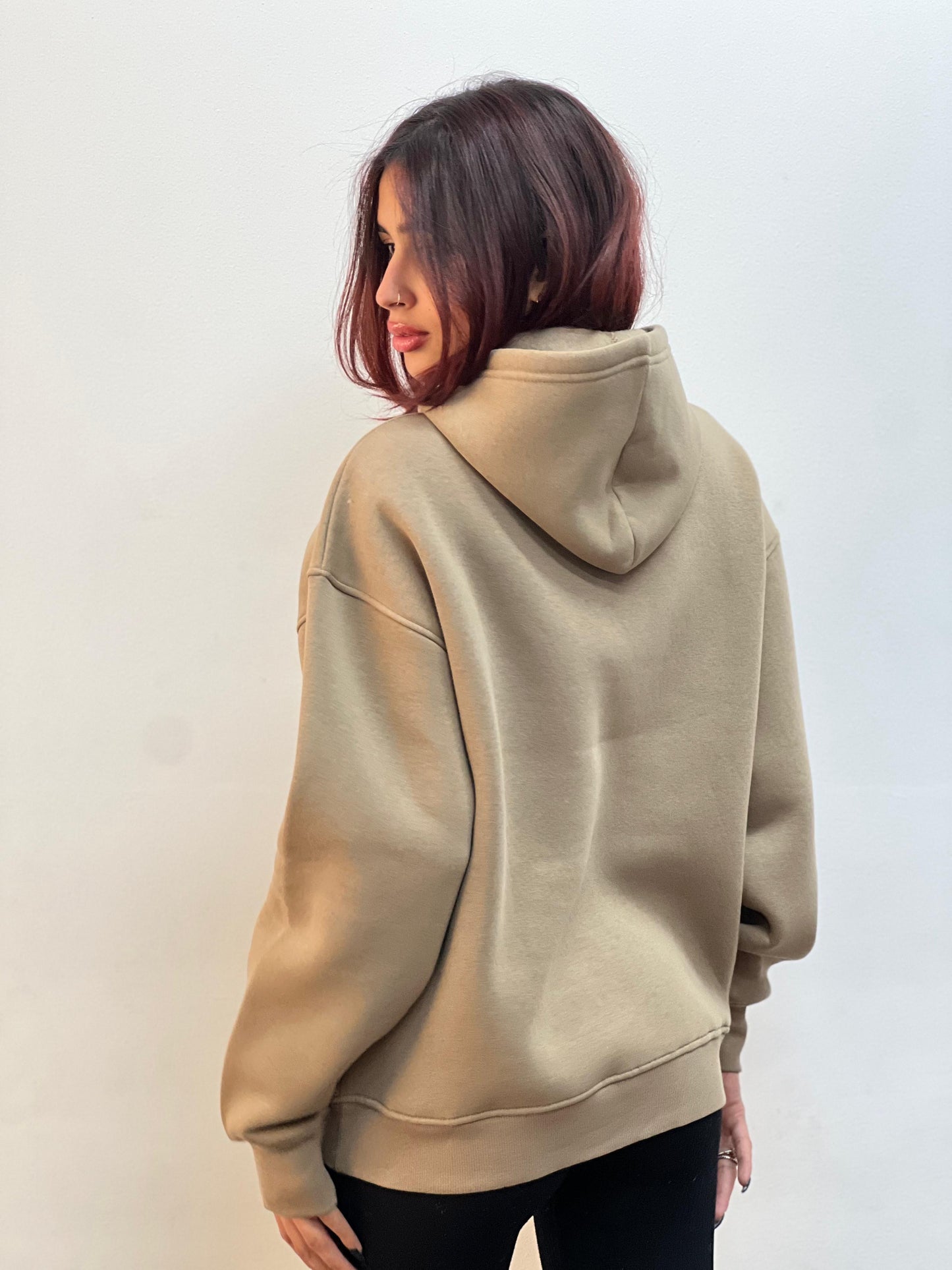 Basic Melton Hoodie