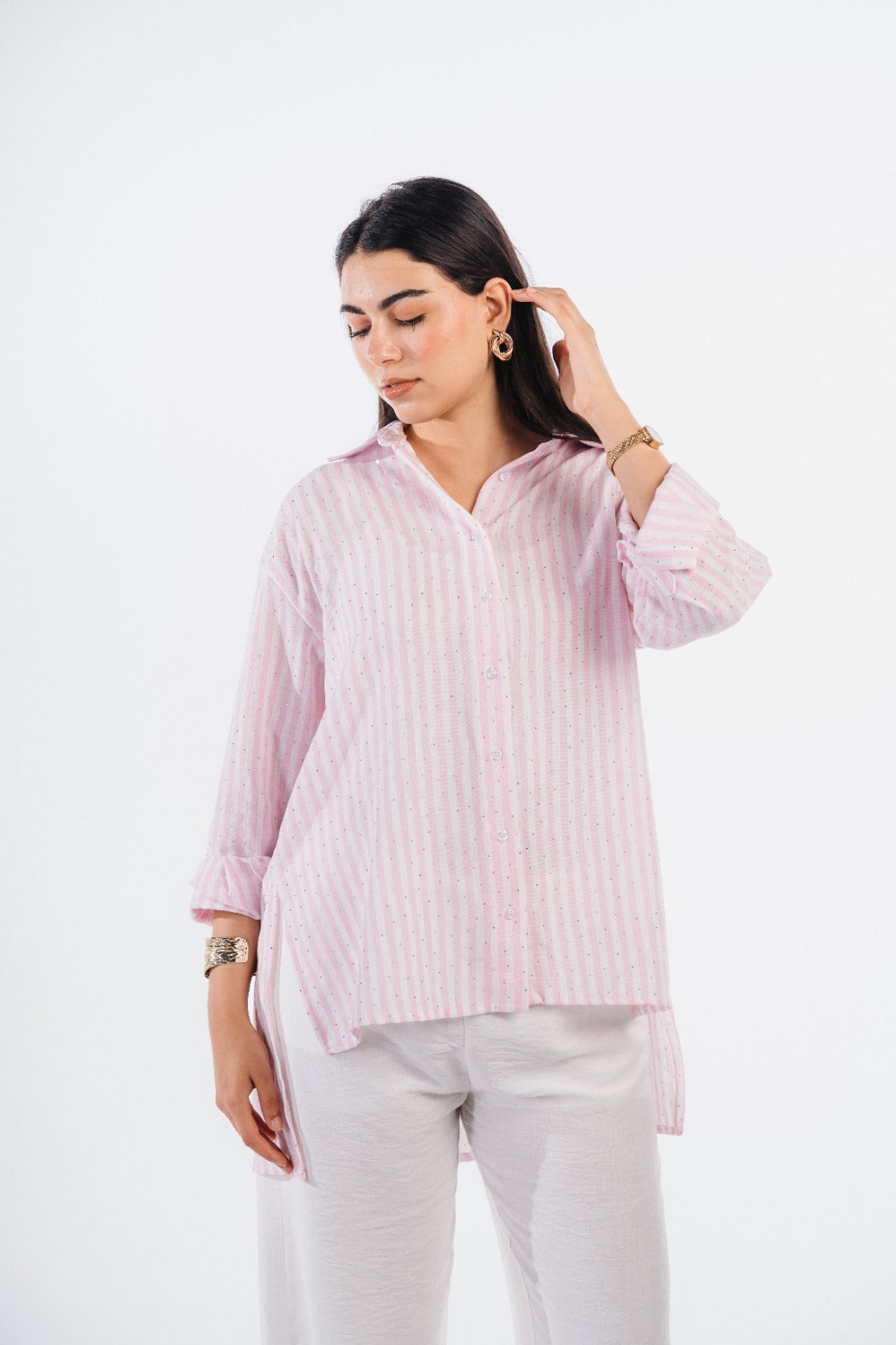 Sparkle Linen Shirt