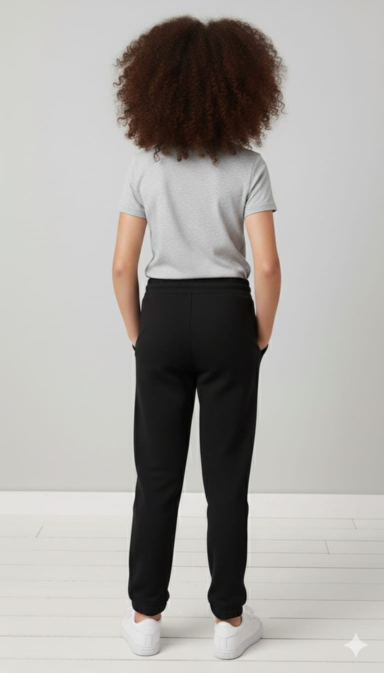 Kids Joggers In Black