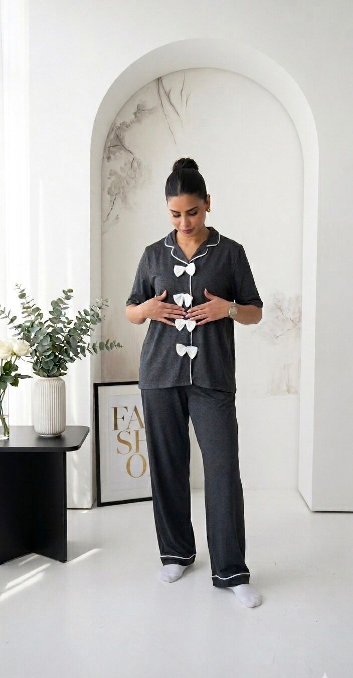 Soft Bow Pajama