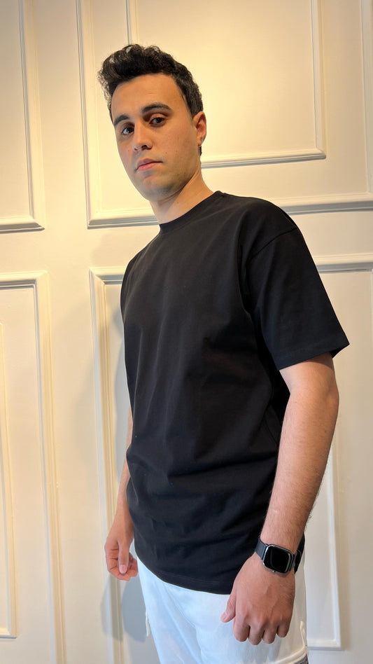 Basic Men T-Shirt In Black