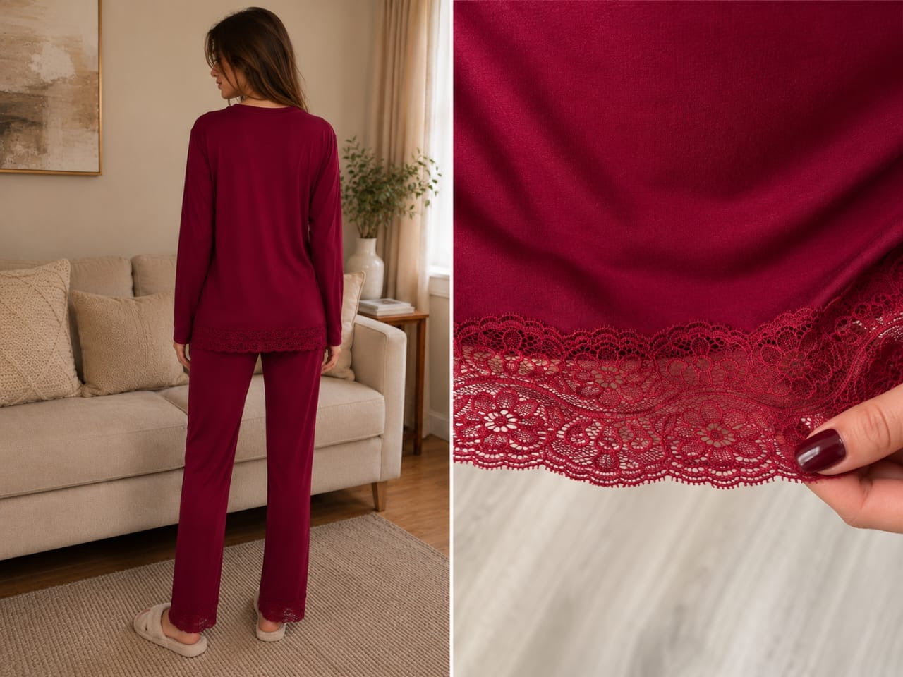 Lace pajama