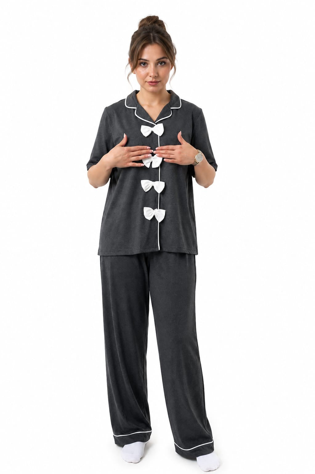 Soft Bow Pajama
