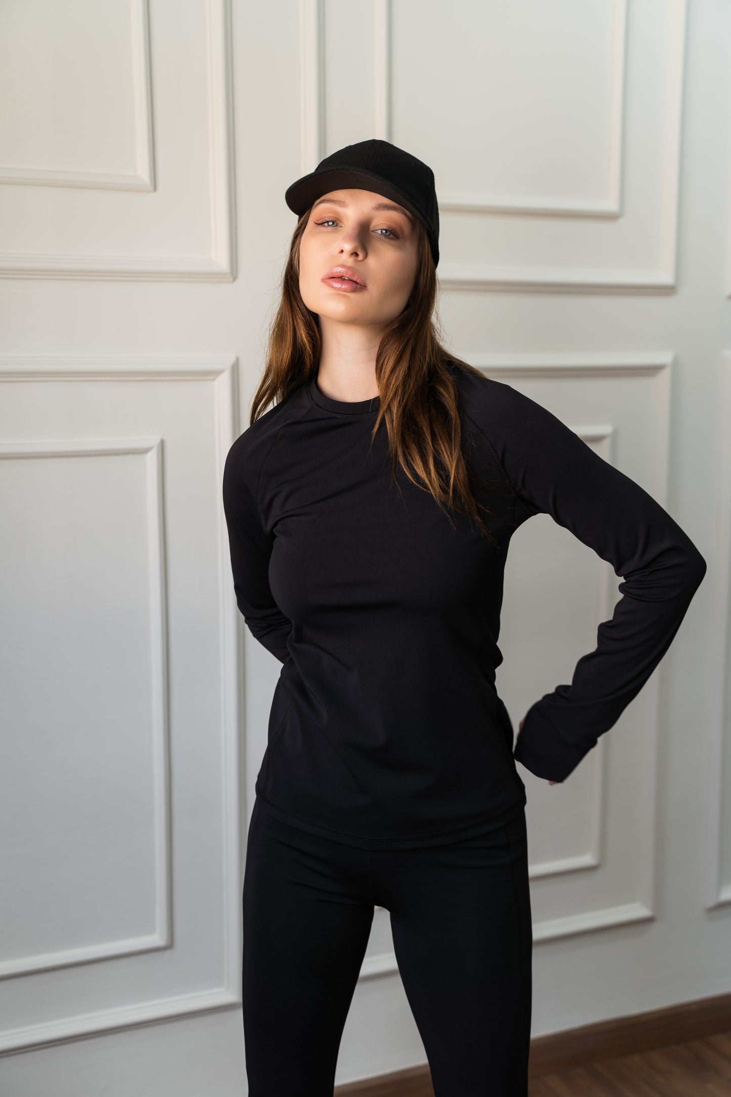 Sporty Thumbhole Top