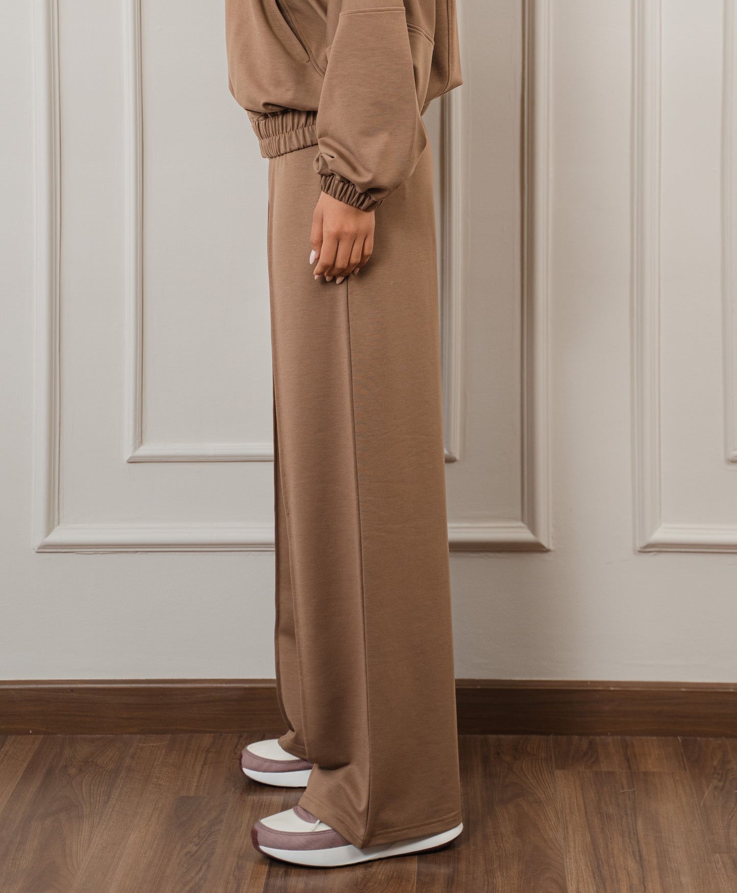 Summer Pants Soft BomberIn Brown