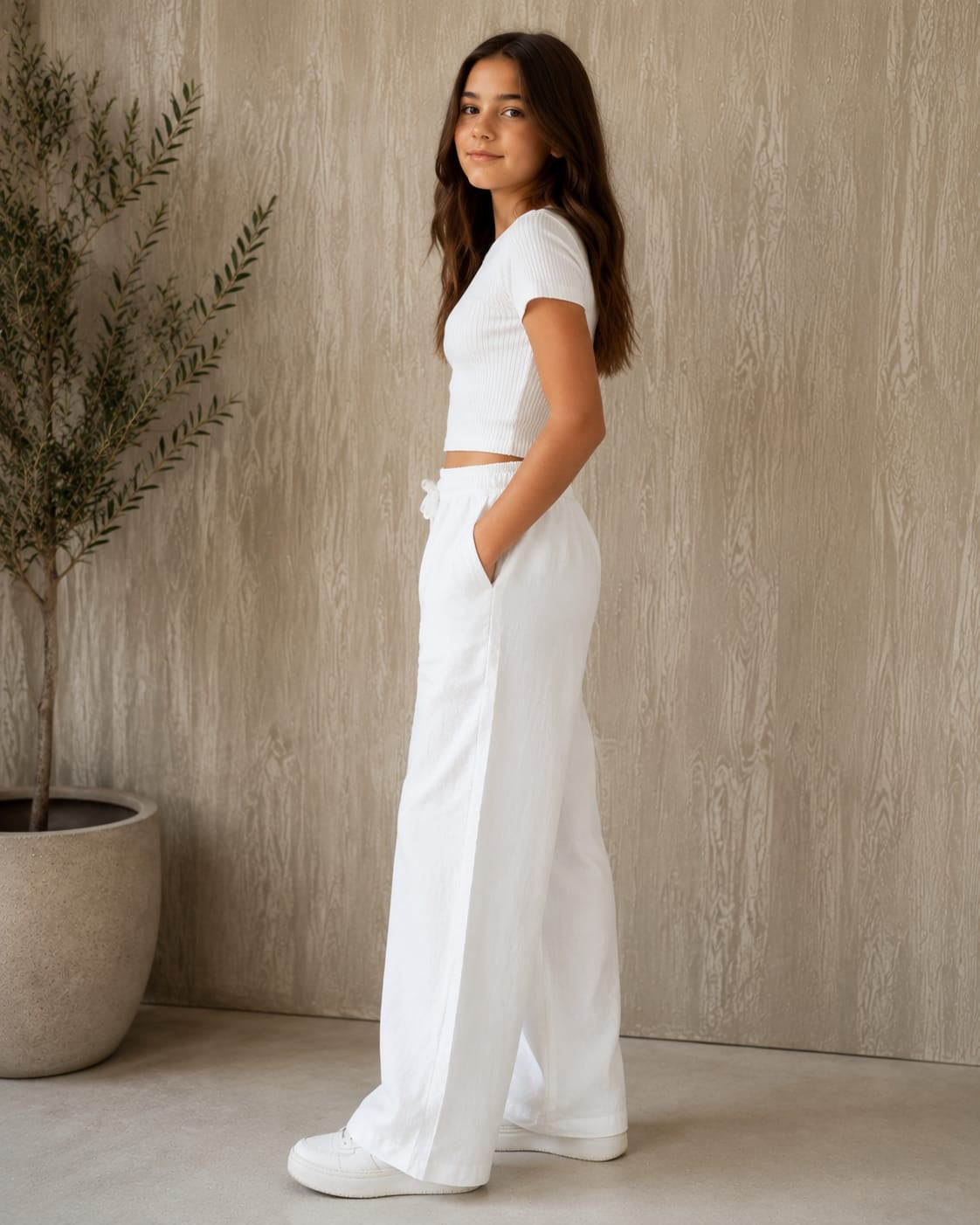 Kids Linen Trousers