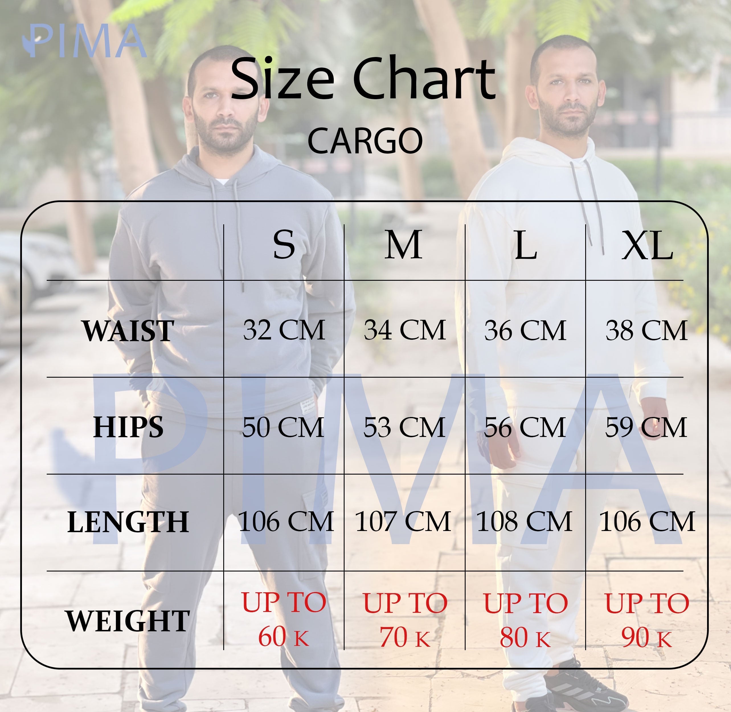 E-Comfy Cargo Pants with patch | Black