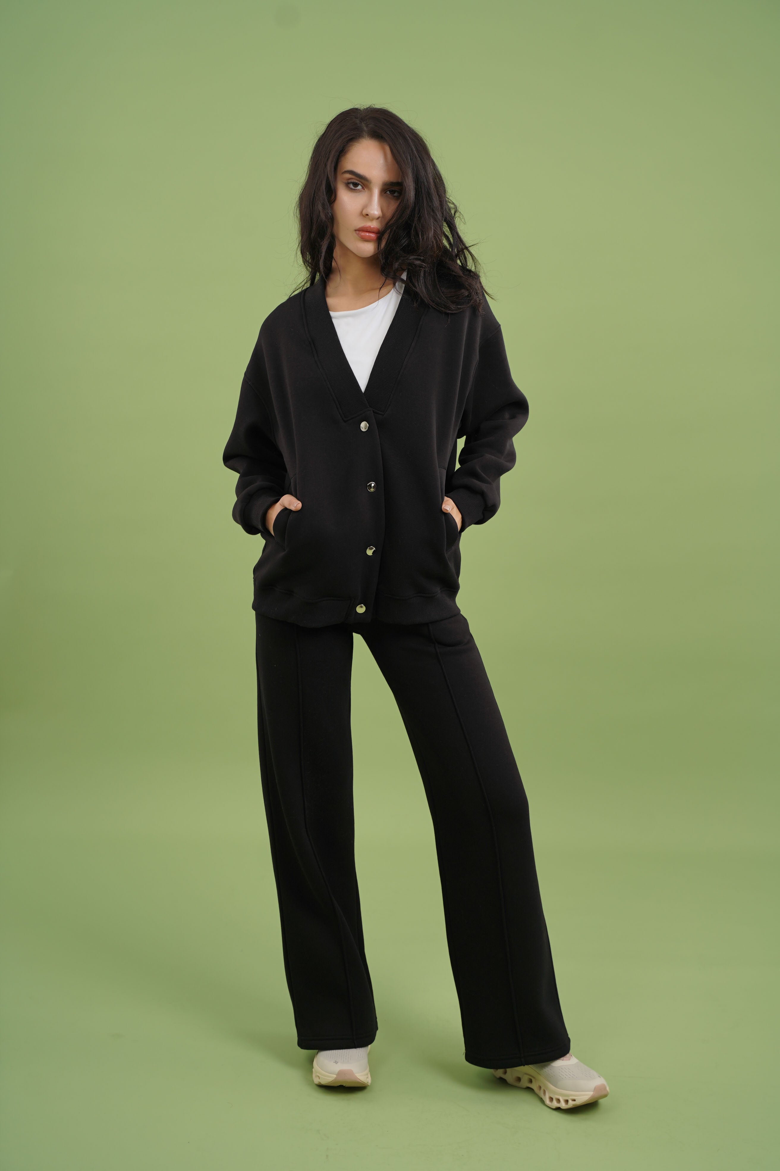 Dropped Shoulder Button Set