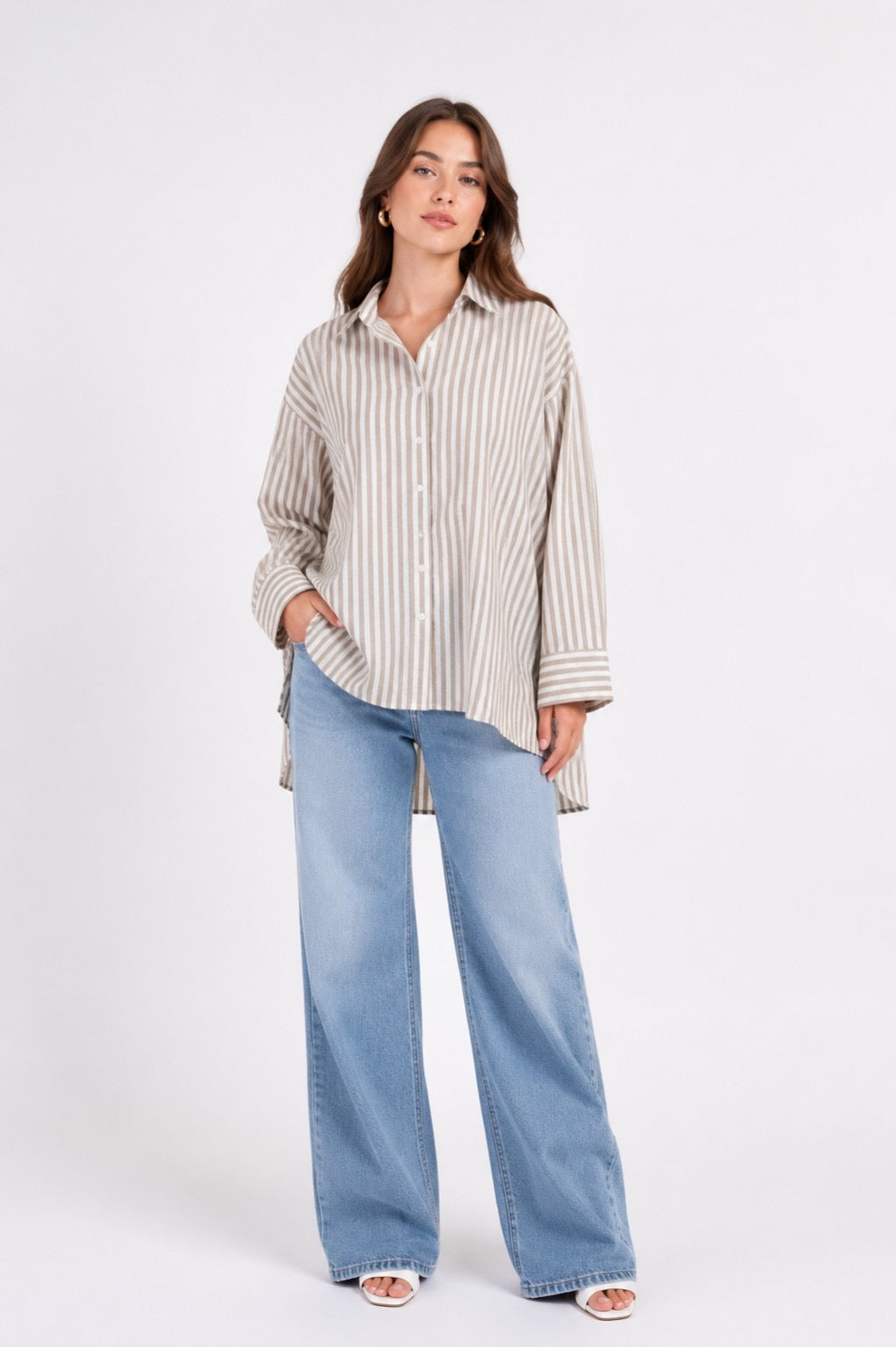 Sparkle Linen Shirt