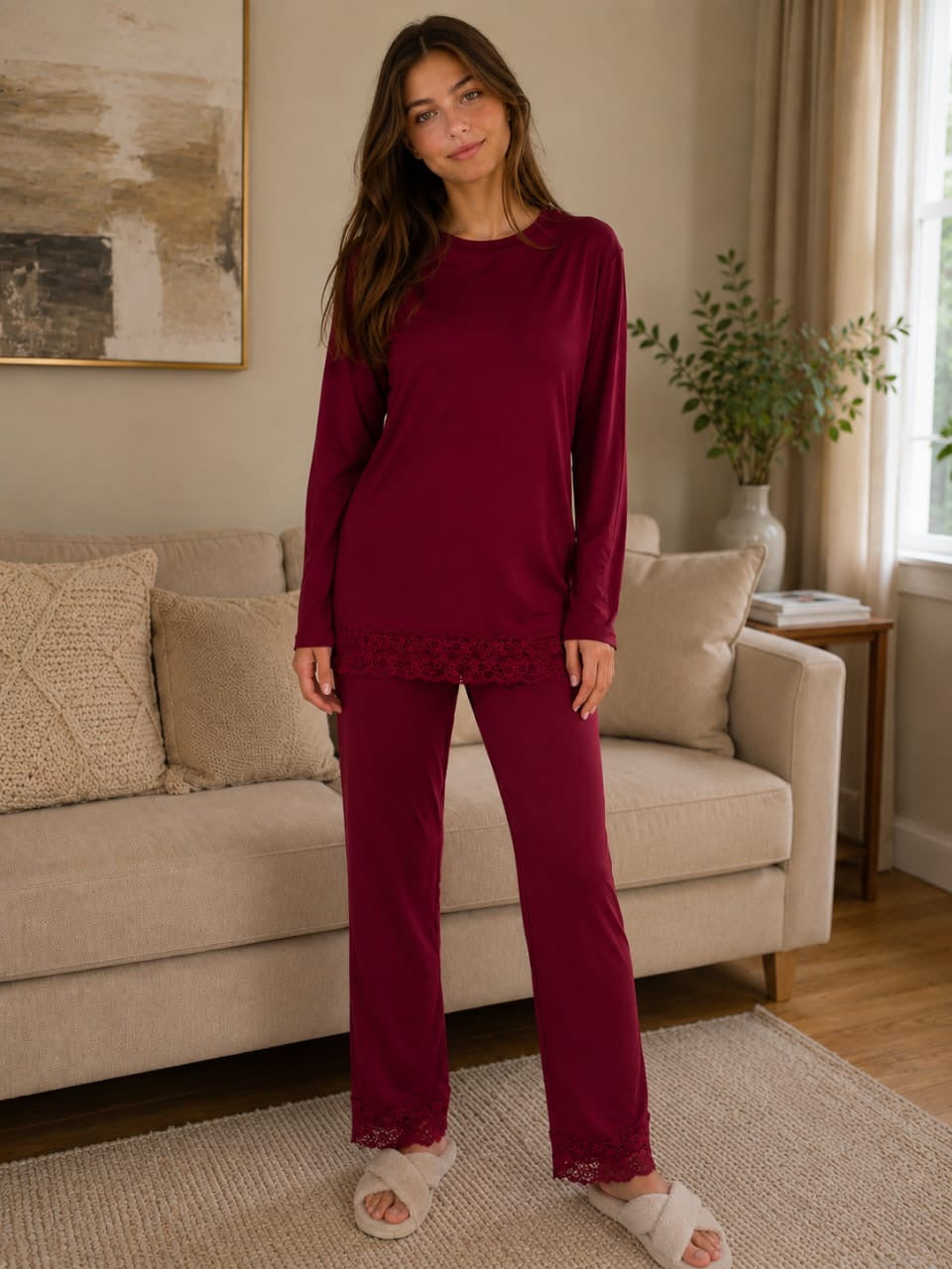 Lace pajama