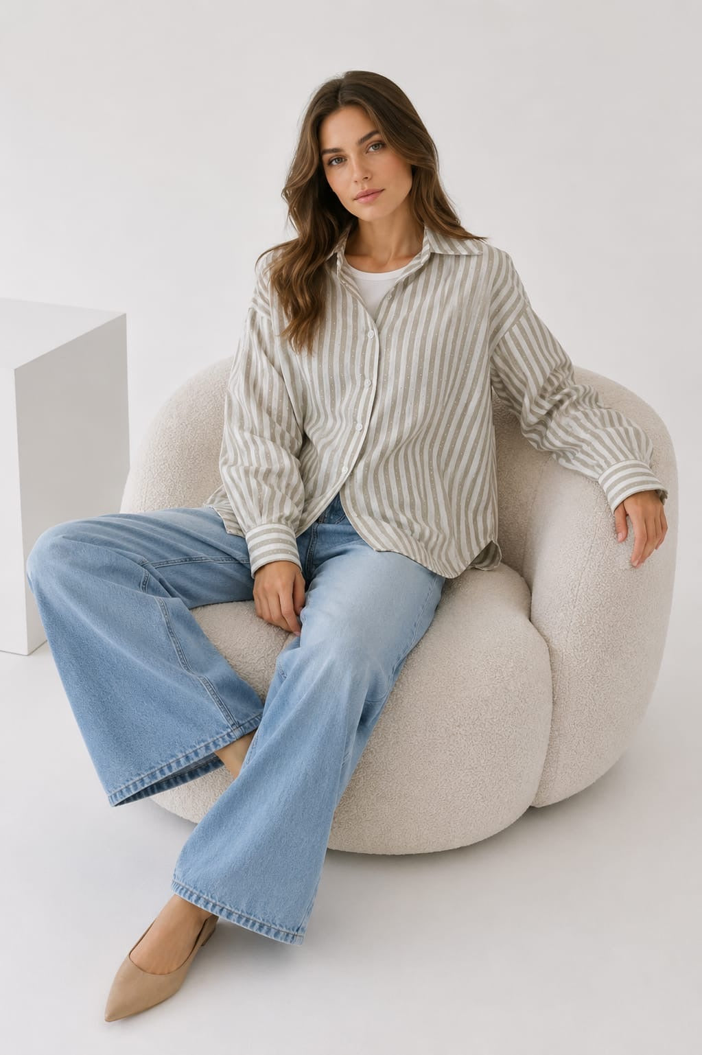 Sparkle Linen Shirt
